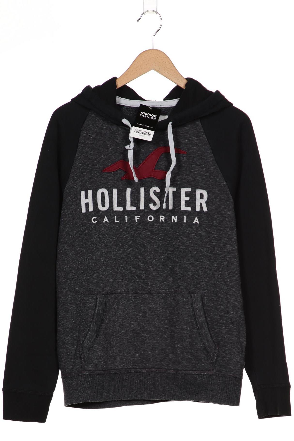 

Hollister Herren Kapuzenpullover, grau