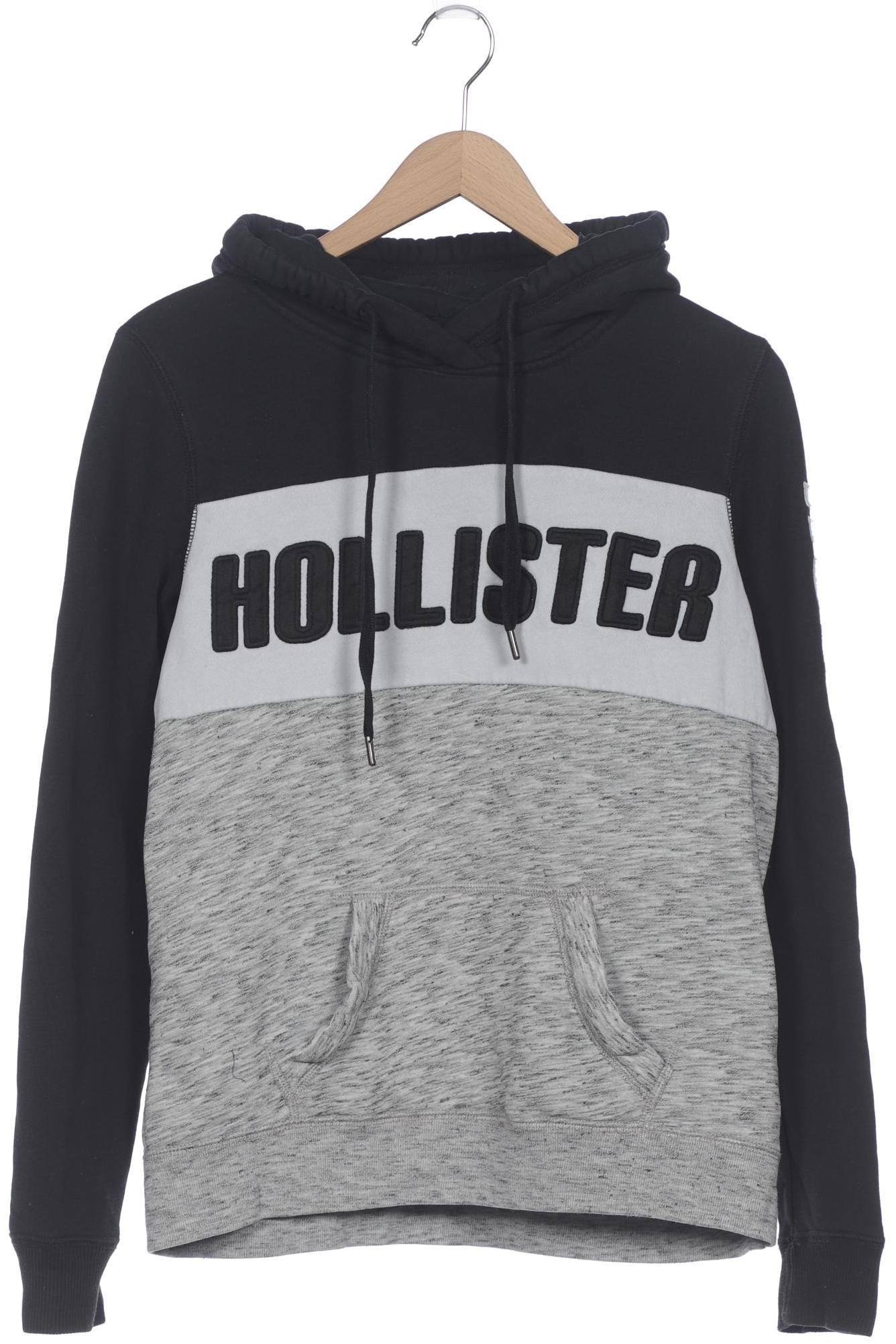 

Hollister Herren Kapuzenpullover, grau, Gr. 48