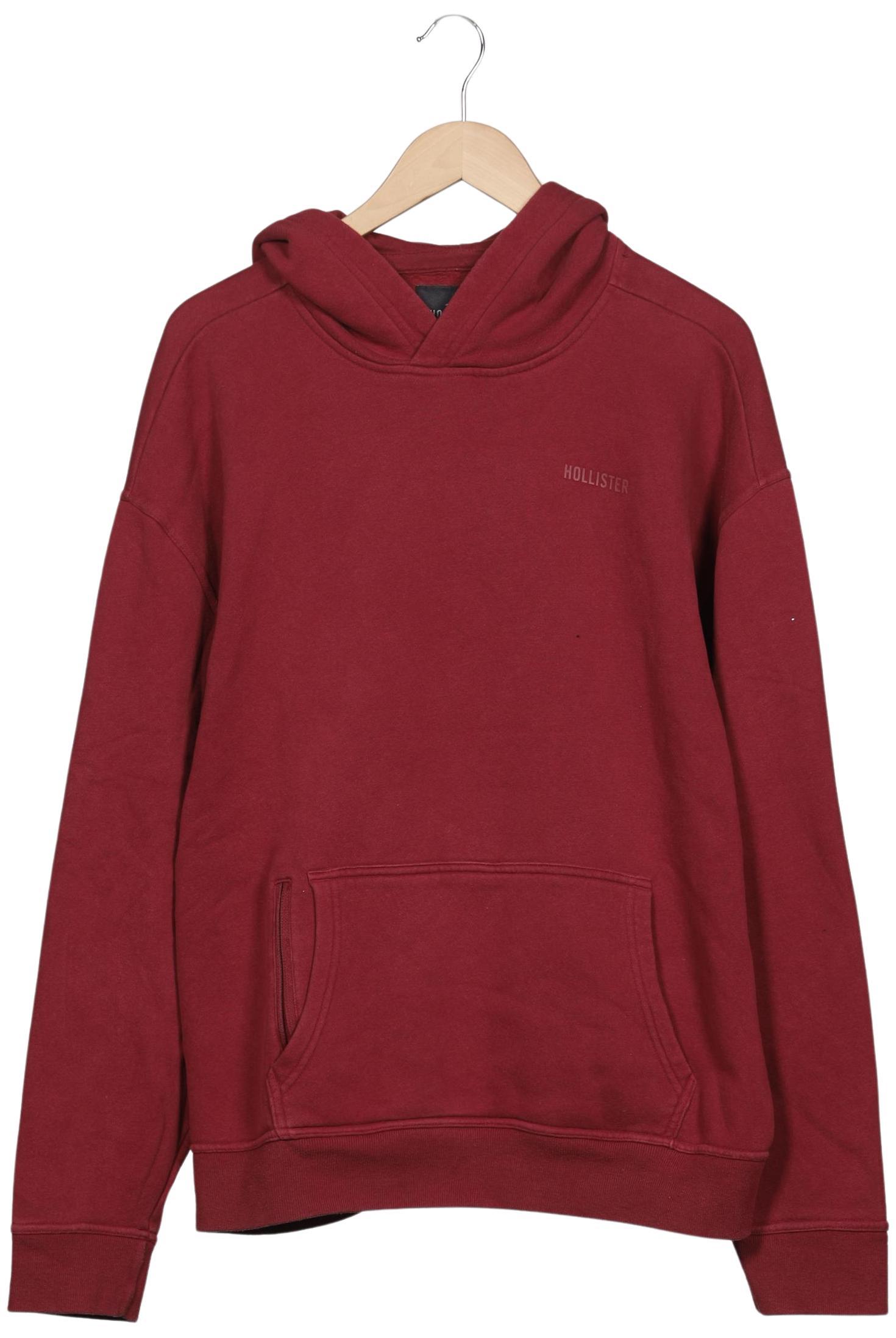 

Hollister Herren Kapuzenpullover, bordeaux, Gr. 54