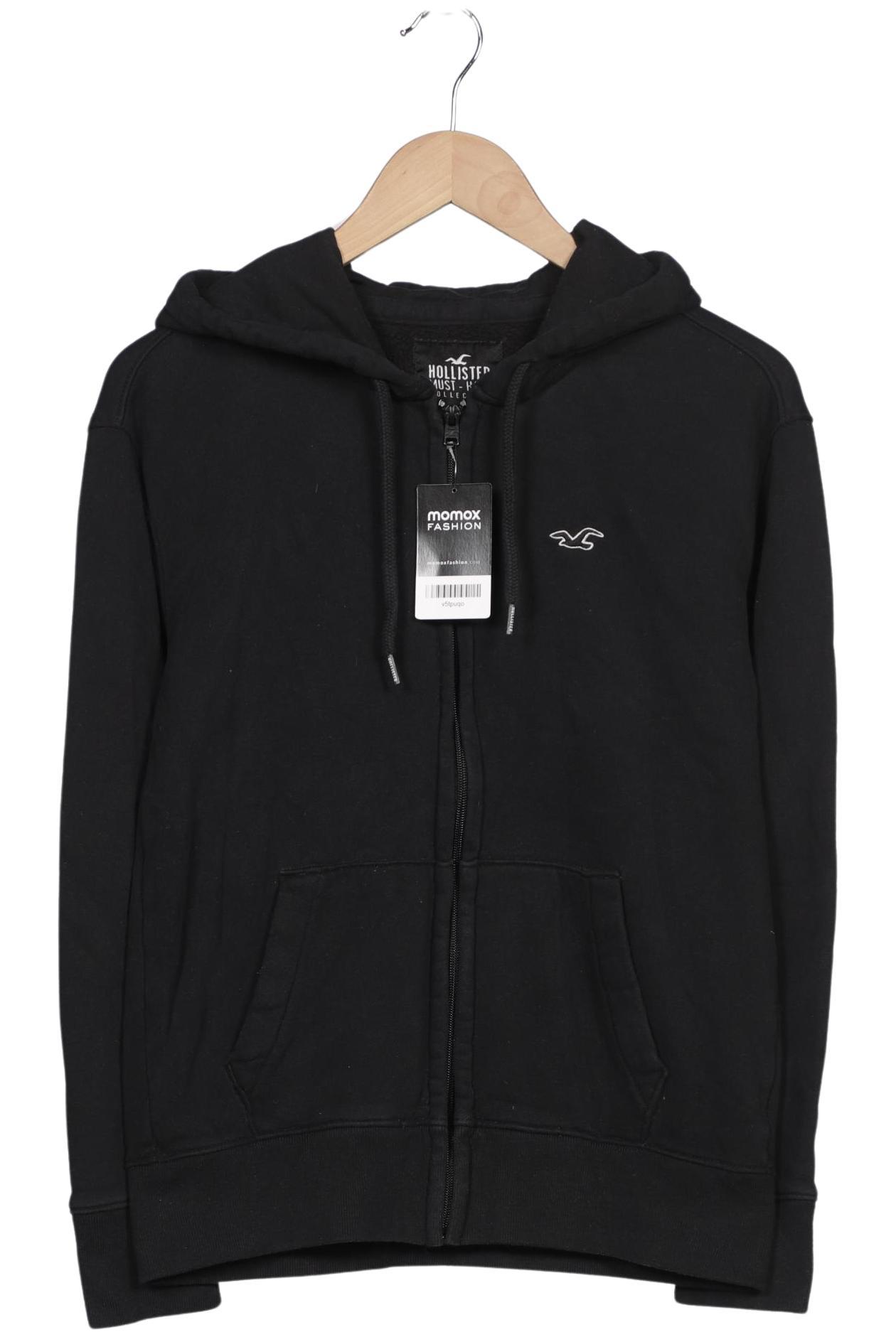 Thumbnail - Hollister Herren Kapuzenpullover, schwarz, Gr. 44