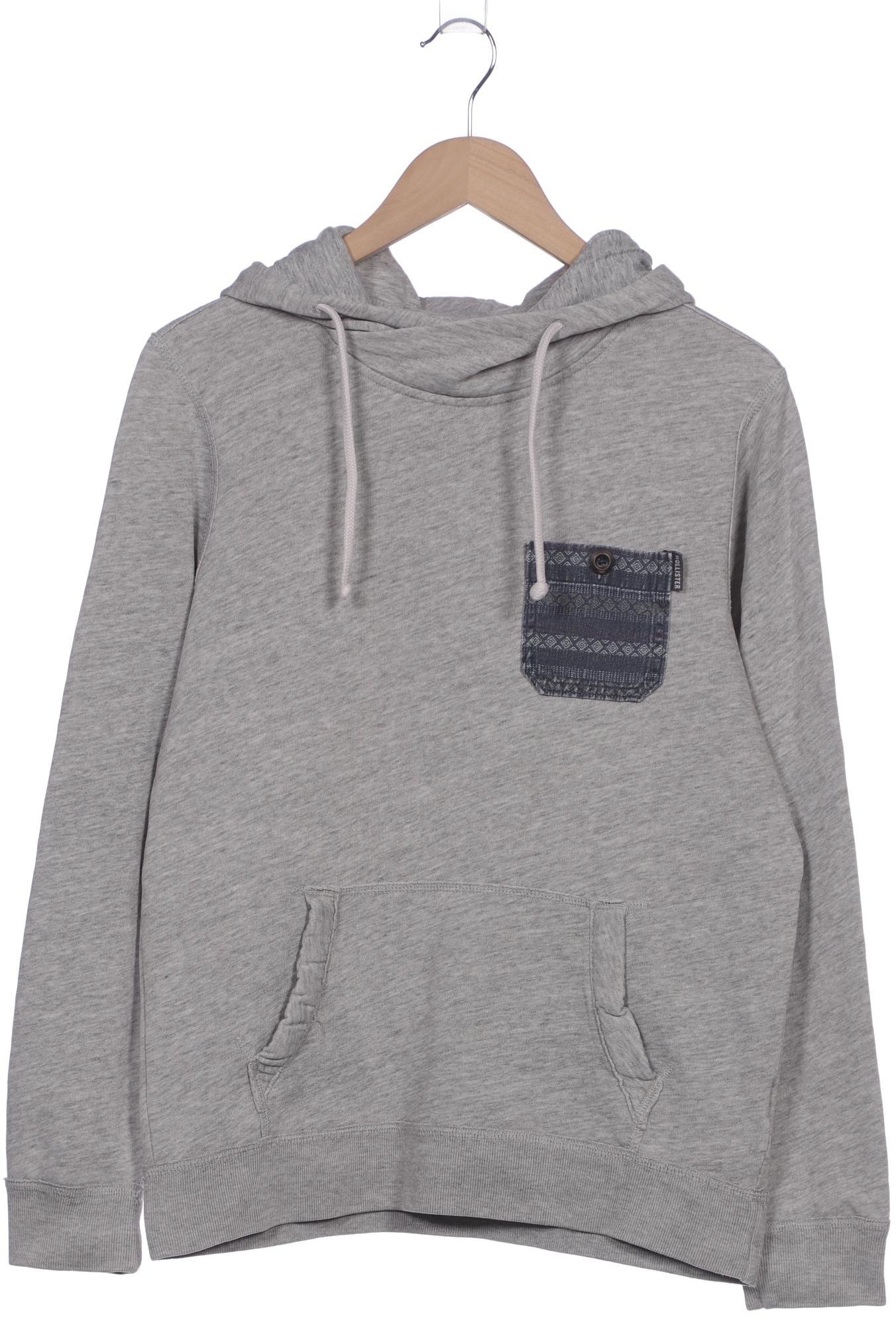 

Hollister Herren Kapuzenpullover, grau, Gr. 46