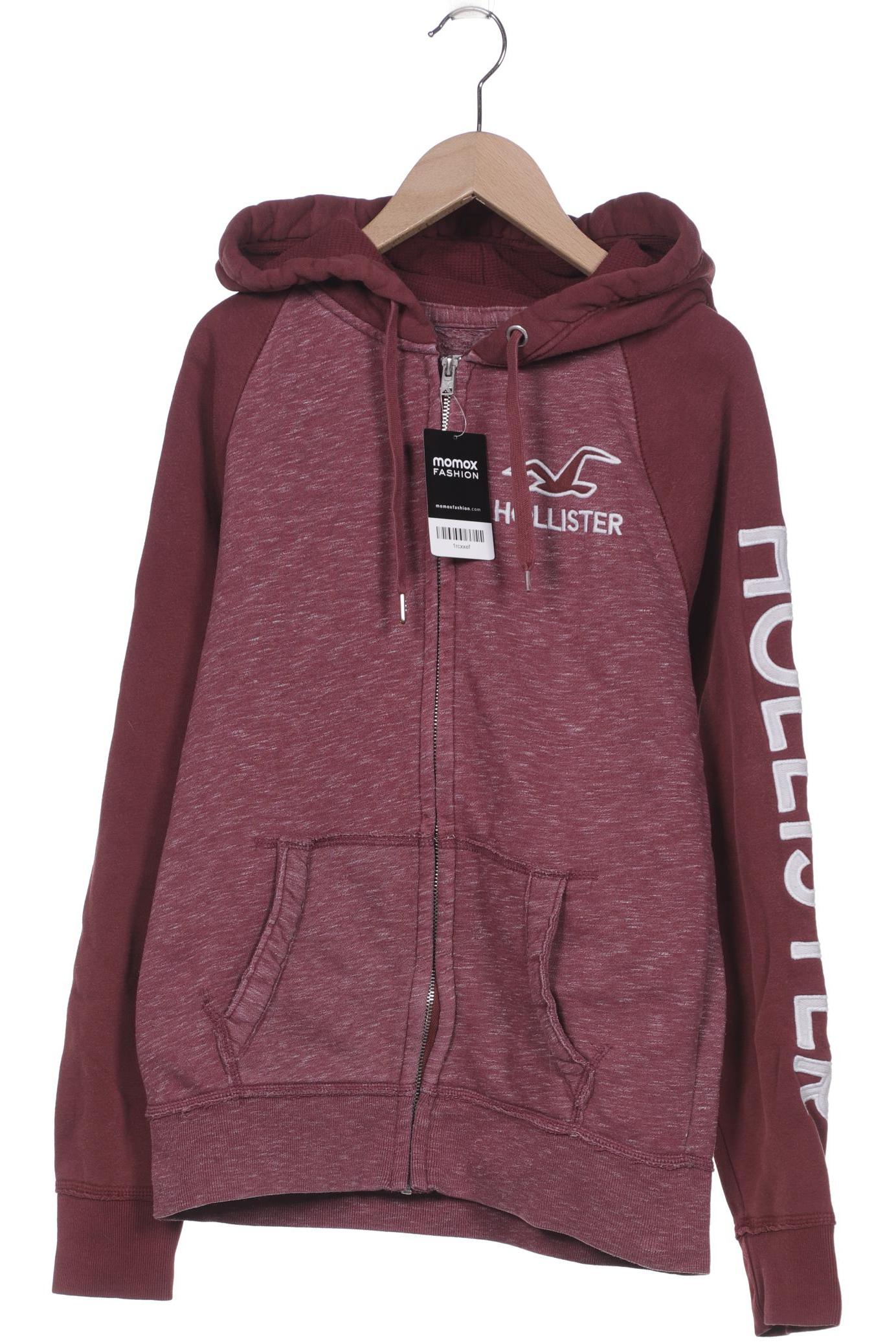 

Hollister Herren Kapuzenpullover, bordeaux, Gr. 46