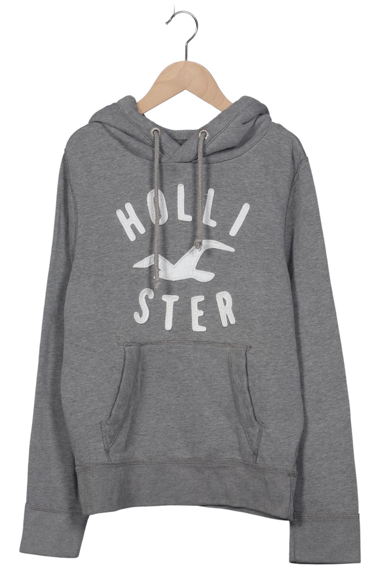 

Hollister Herren Kapuzenpullover, grau, Gr. 46