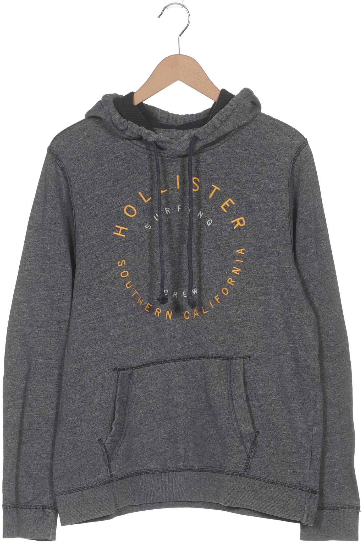 

Hollister Herren Kapuzenpullover, grau, Gr. 54
