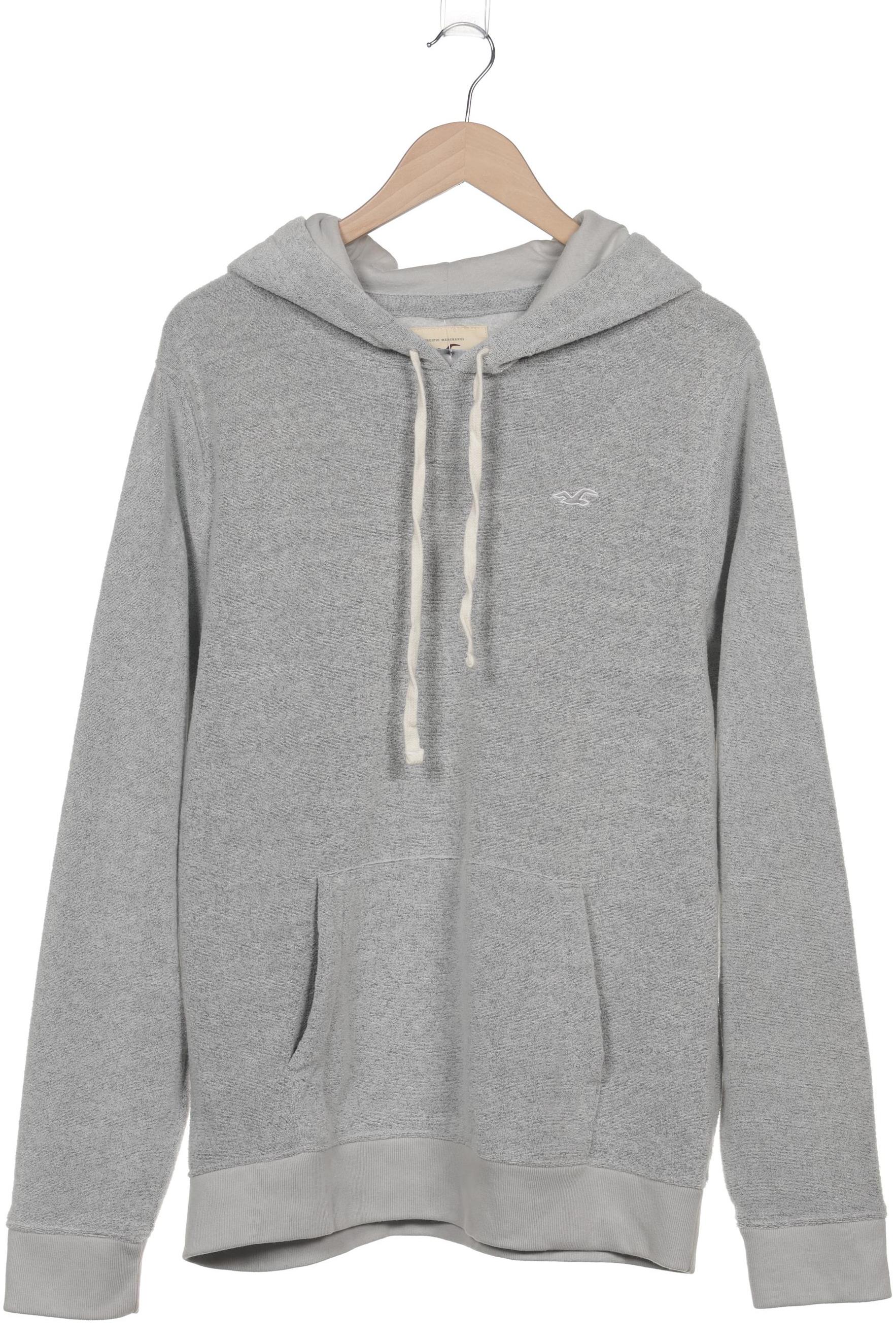 

Hollister Herren Kapuzenpullover, grau, Gr. 54