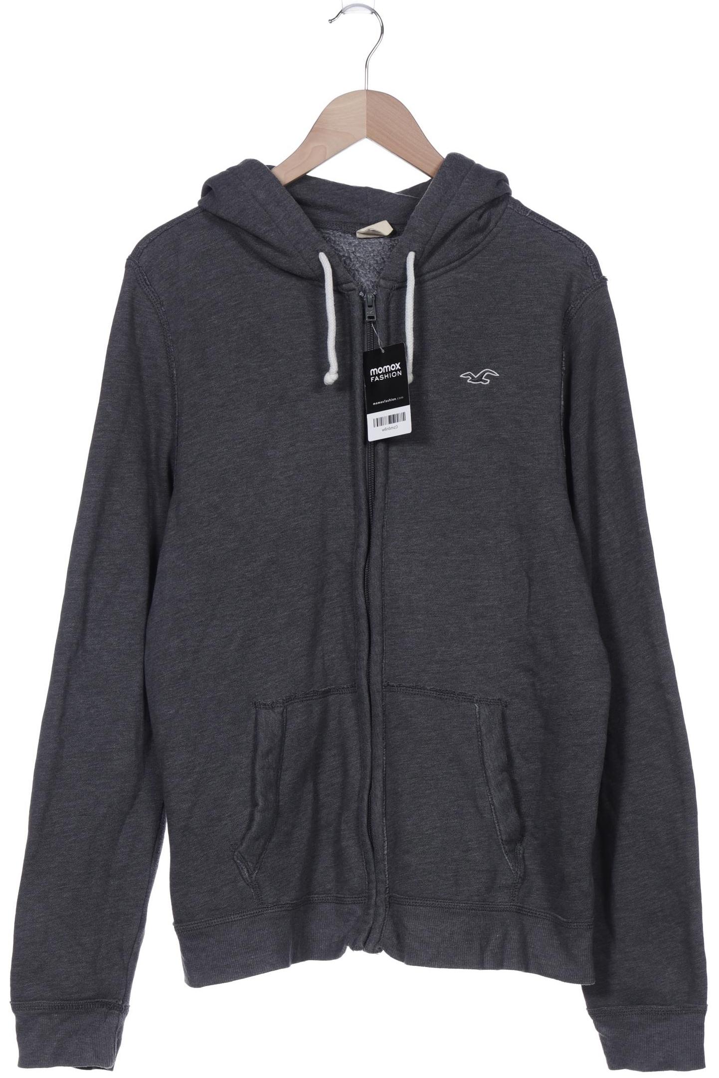 

Hollister Herren Kapuzenpullover, grau, Gr. 54