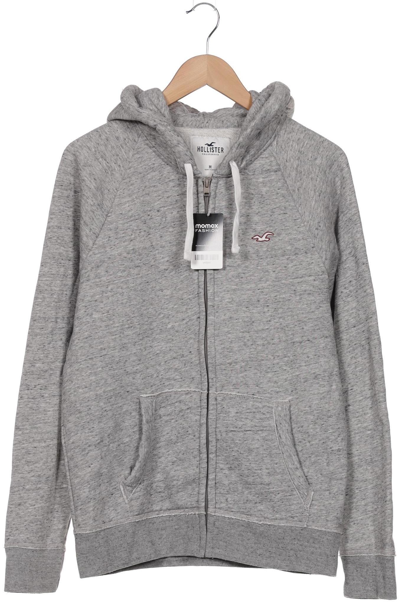 

Hollister Herren Kapuzenpullover, grau, Gr. 48