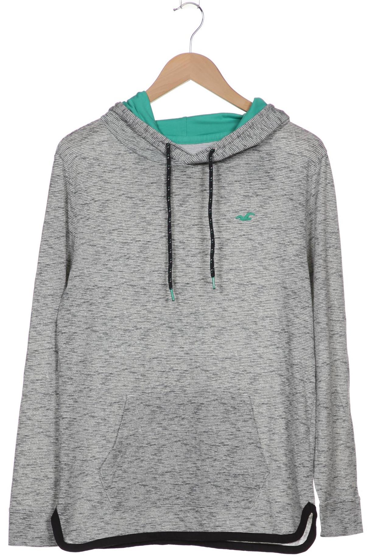 

Hollister Herren Kapuzenpullover, grau, Gr. 46