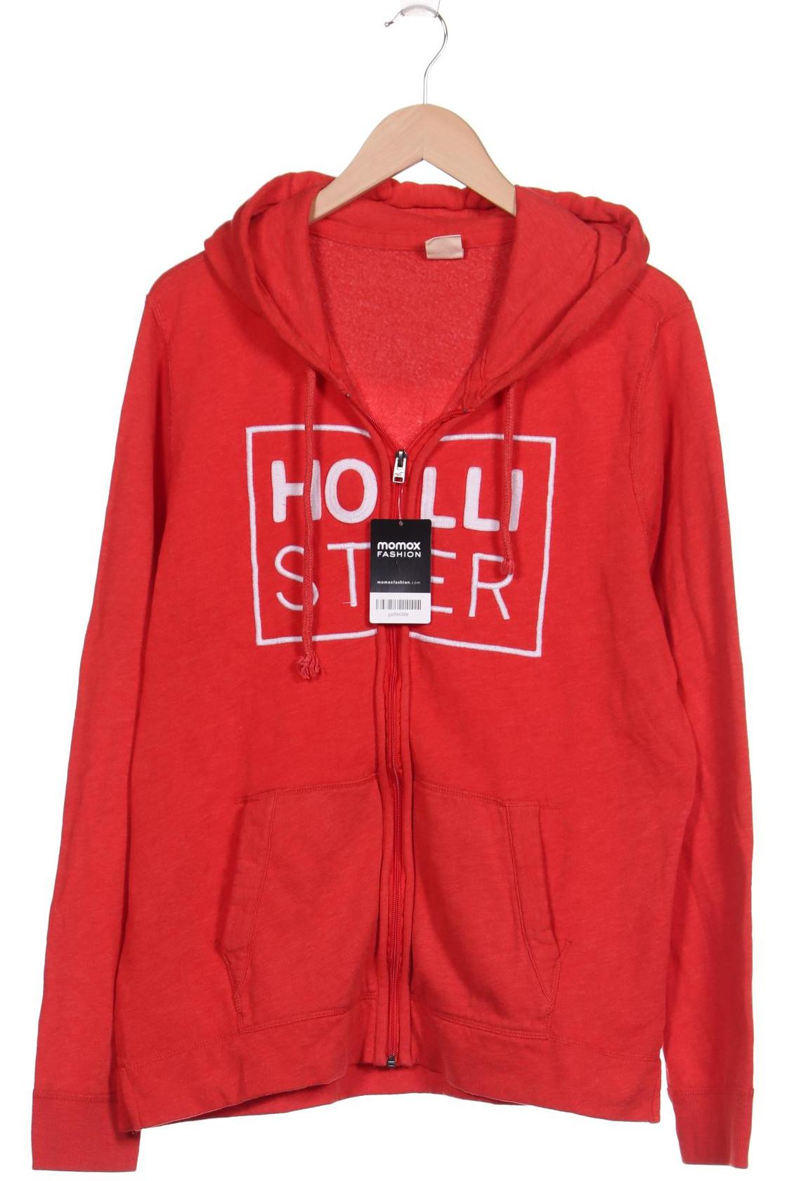 

Hollister Herren Kapuzenpullover, rot, Gr. 54