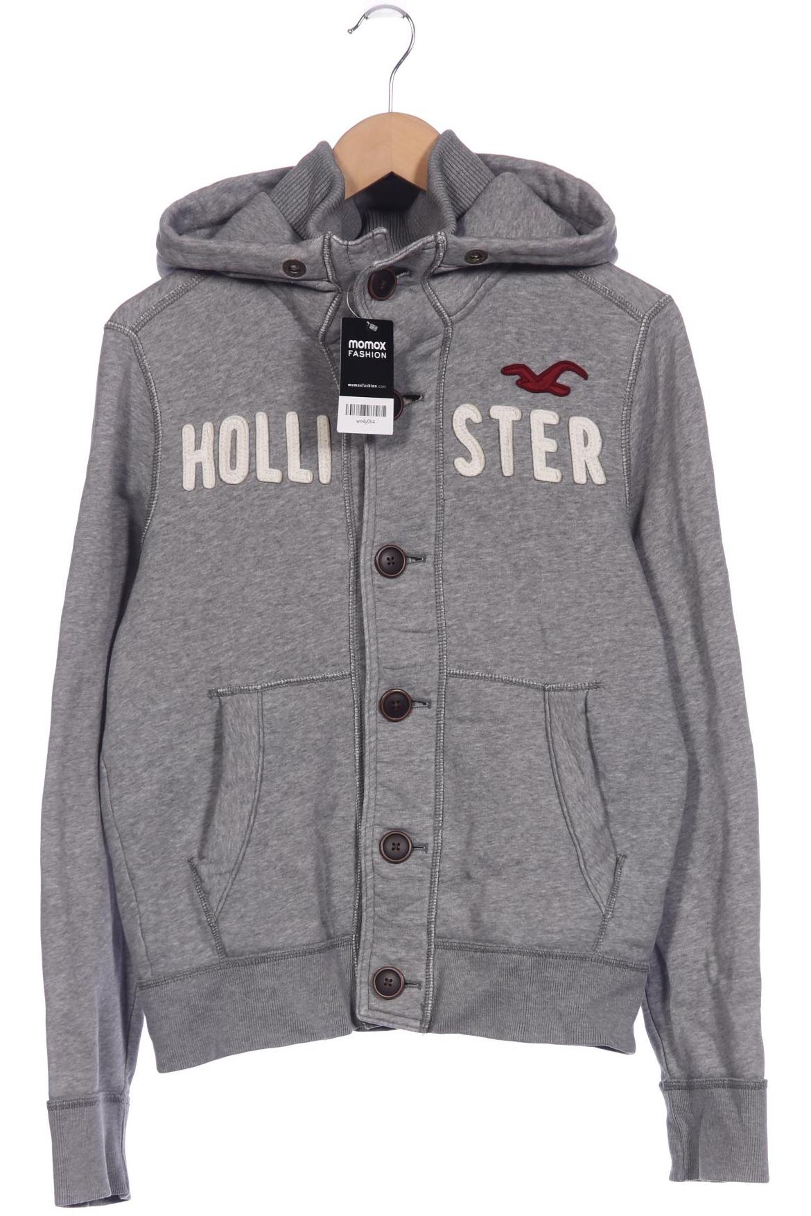 

Hollister Herren Kapuzenpullover, grau, Gr. 46