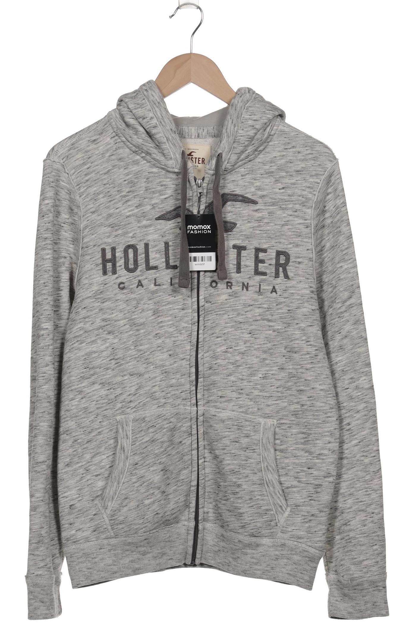 

Hollister Herren Kapuzenpullover, grau, Gr. 48