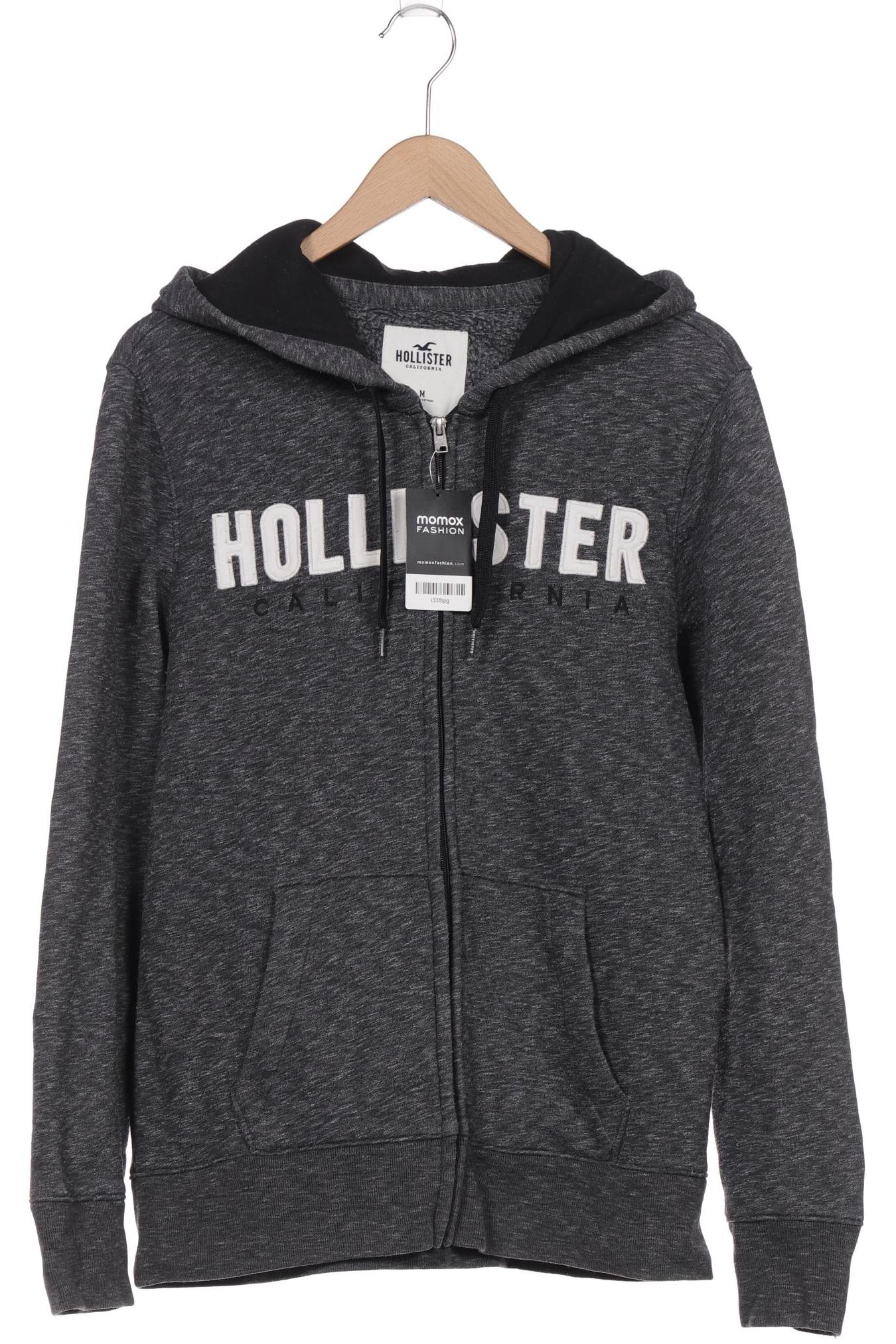 

Hollister Herren Kapuzenpullover, grau, Gr. 48