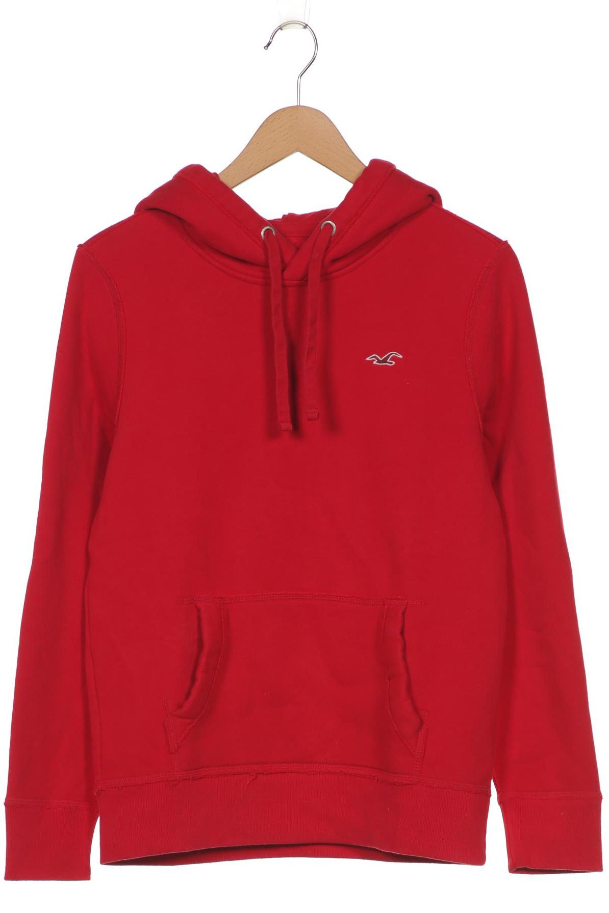 

Hollister Herren Kapuzenpullover, rot, Gr. 44