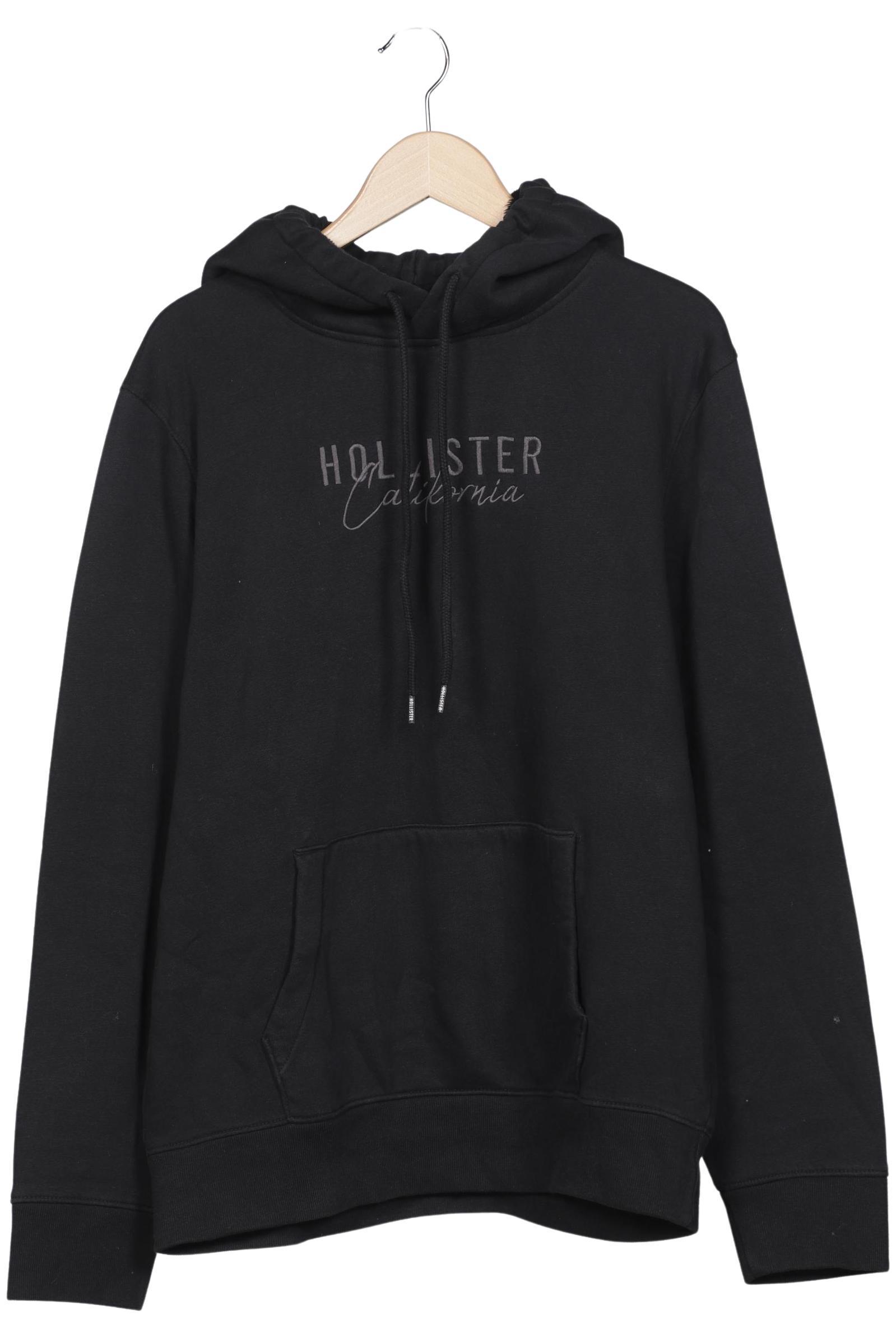 Thumbnail - Hollister Herren Kapuzenpullover, schwarz, Gr. 54