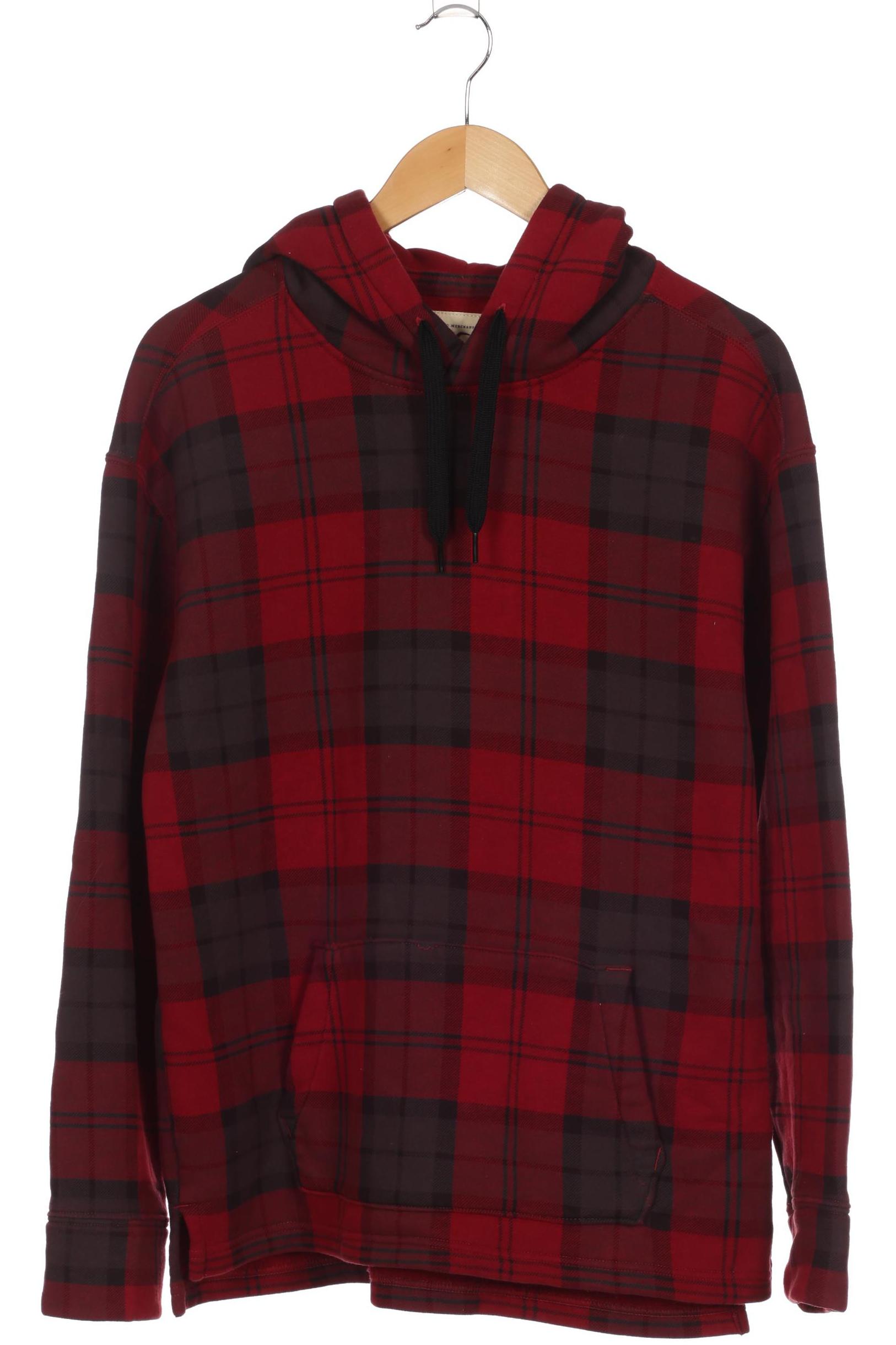 

Hollister Herren Kapuzenpullover, rot, Gr. 46