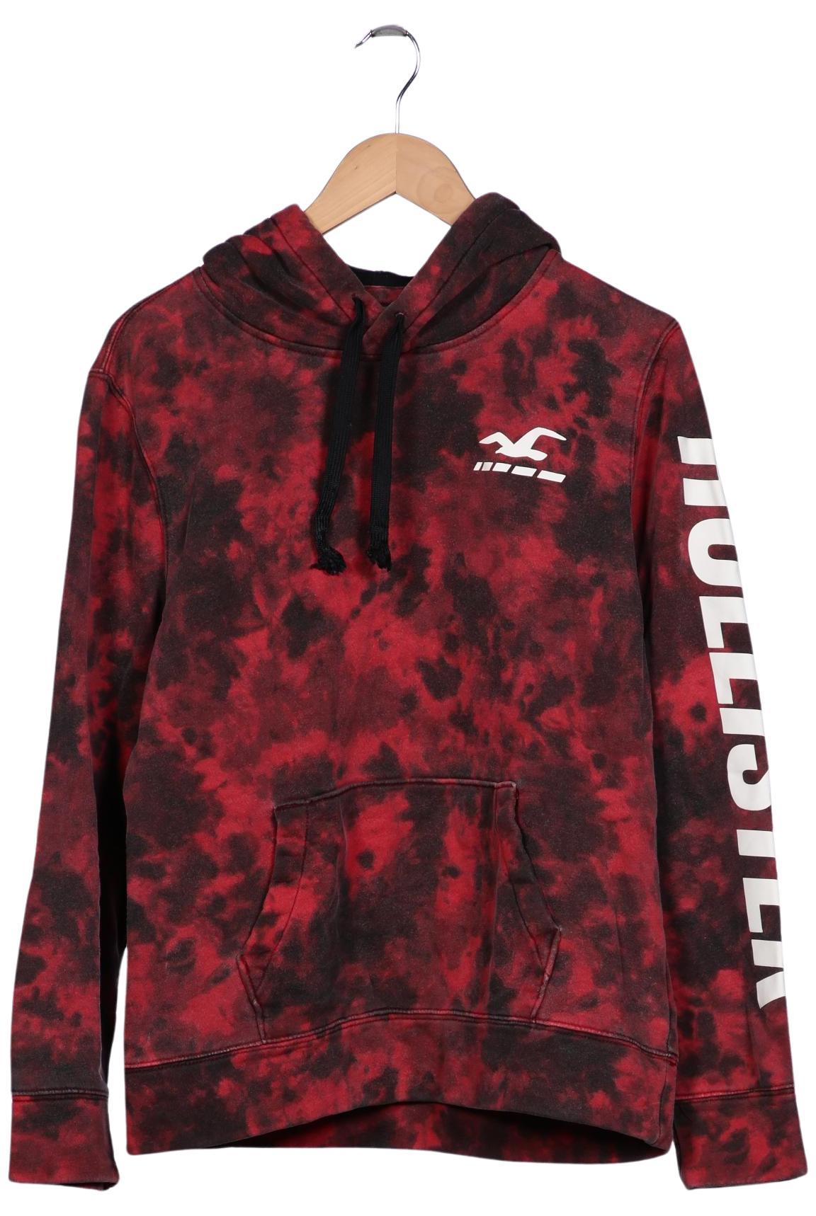

Hollister Herren Kapuzenpullover, rot, Gr. 52