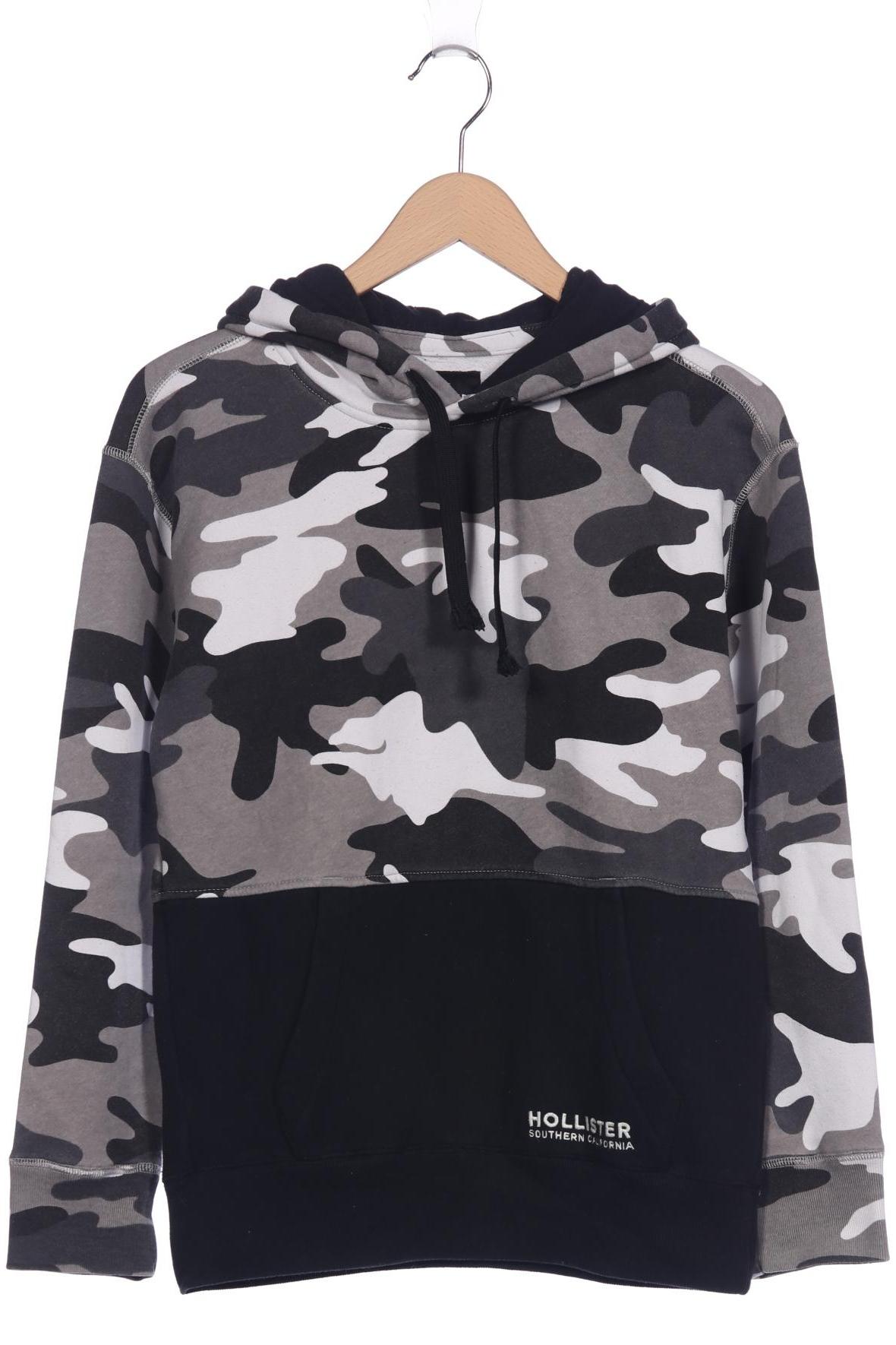 

Hollister Herren Kapuzenpullover, grau, Gr. 44