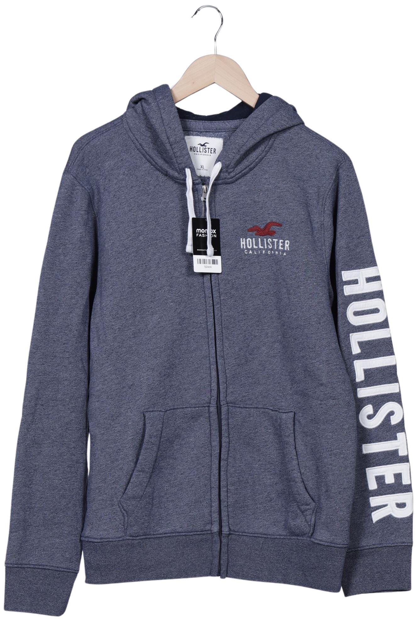 

Hollister Herren Kapuzenpullover, marineblau, Gr. 54
