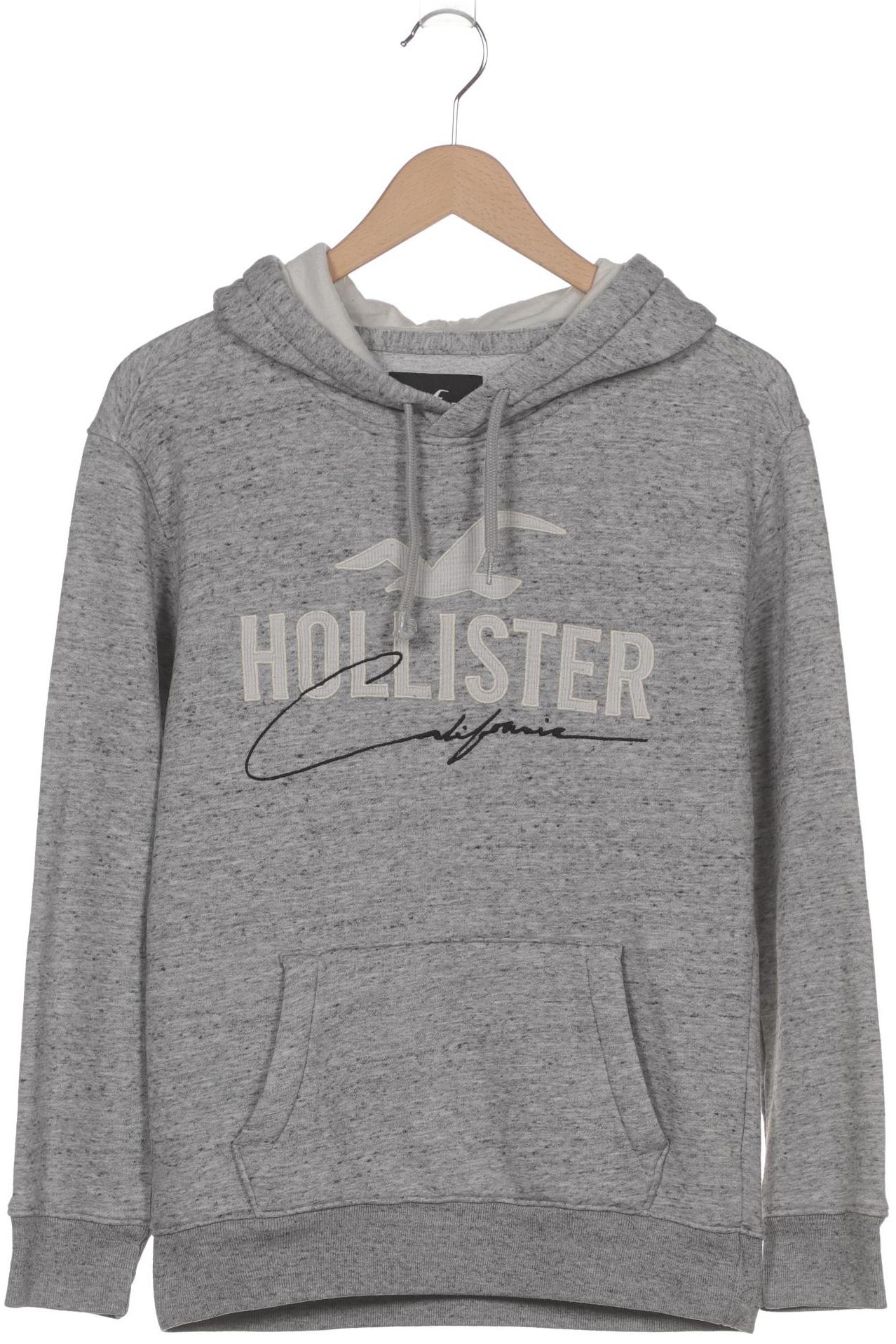 

Hollister Herren Kapuzenpullover, grau, Gr. 44