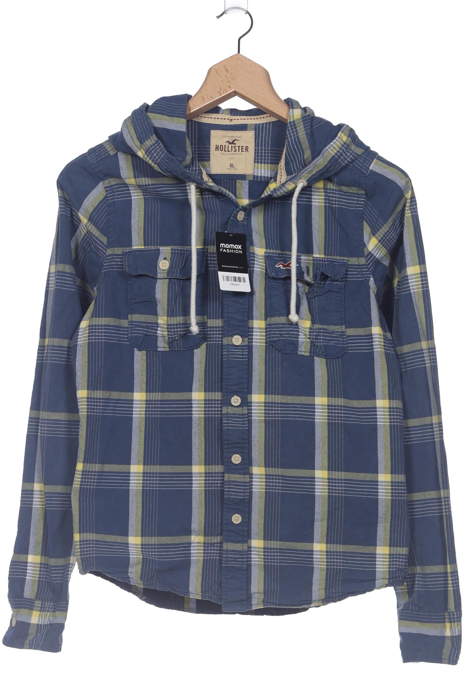 

Hollister Herren Kapuzenpullover, blau, Gr. 54