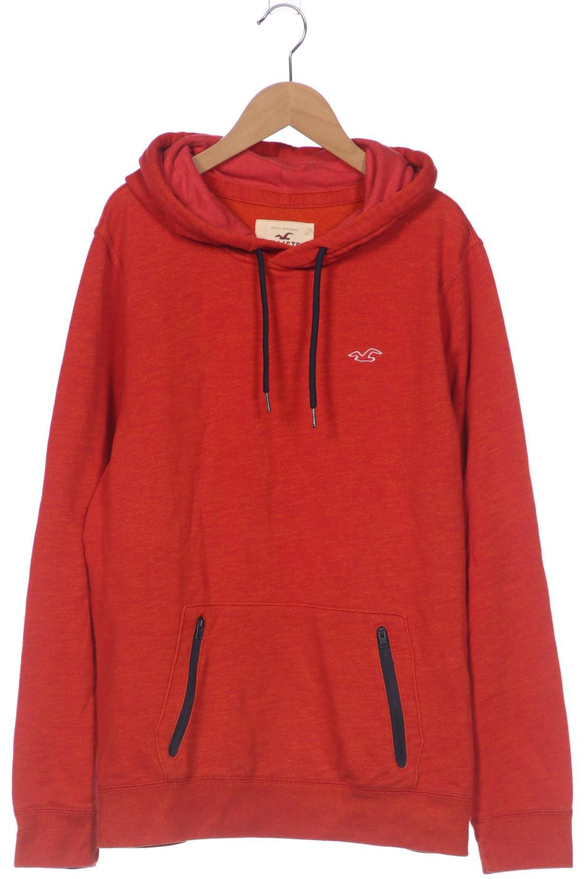 

Hollister Herren Kapuzenpullover, orange, Gr. 48