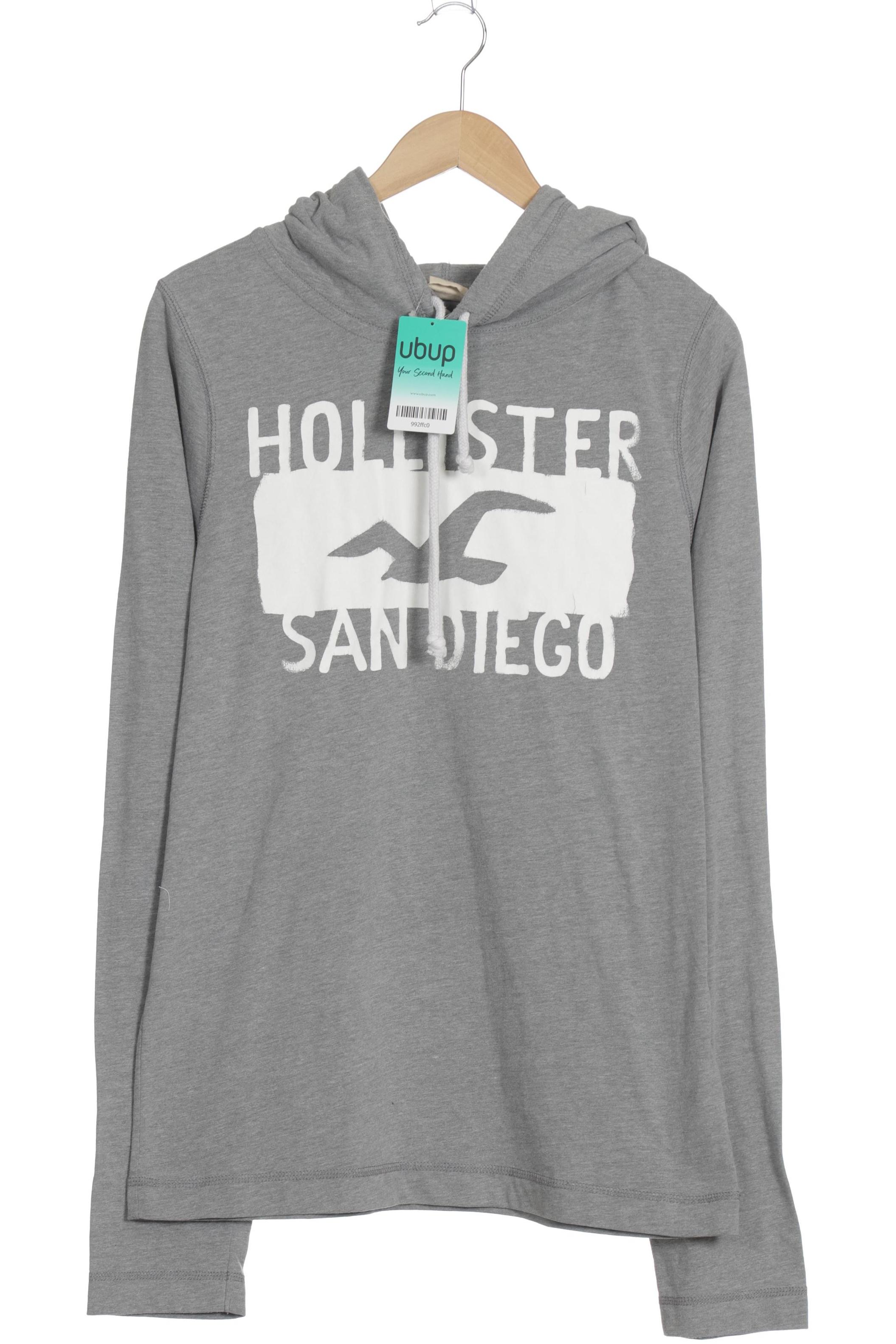 

Hollister Herren Kapuzenpullover, grau, Gr. 54