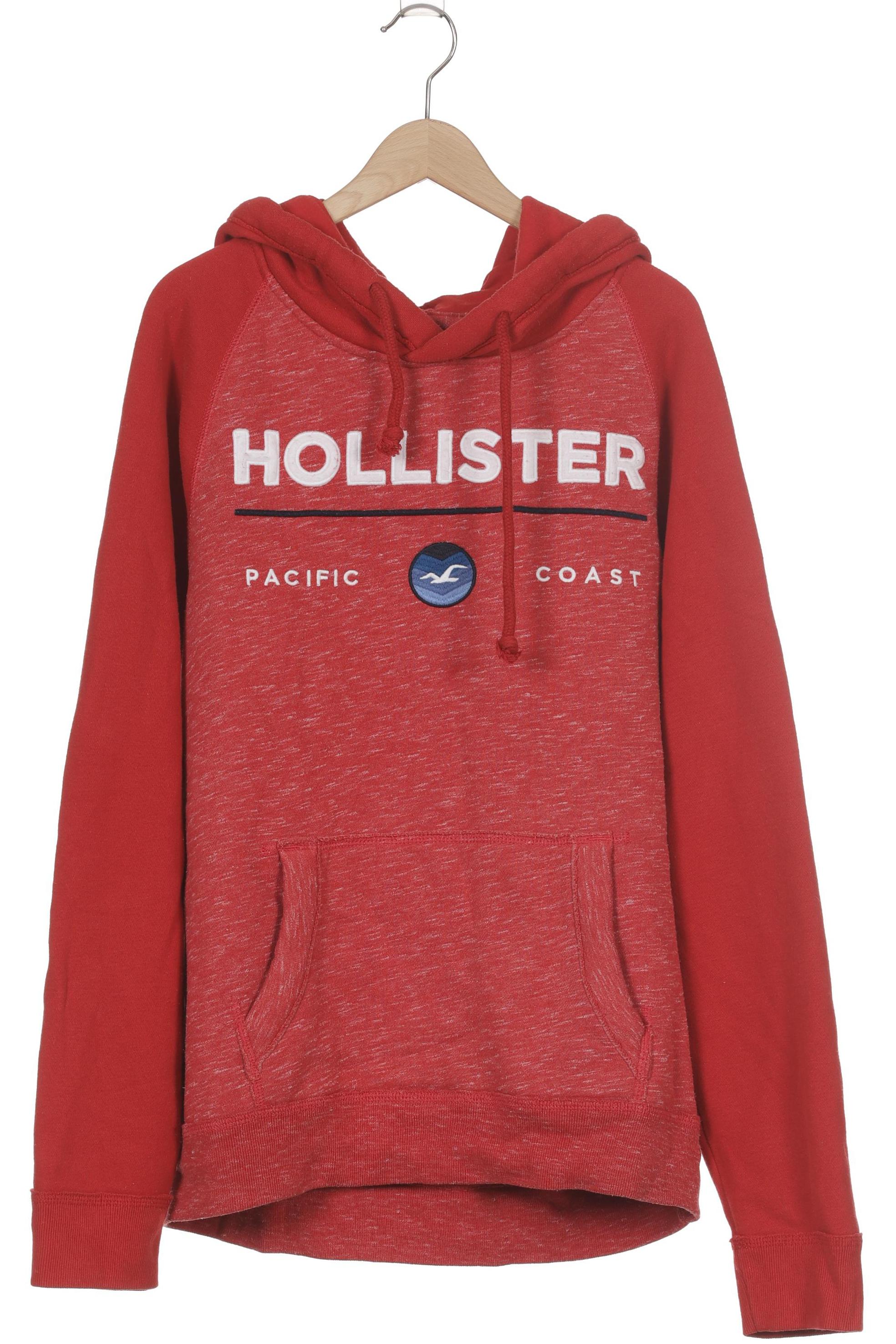 

Hollister Herren Kapuzenpullover, rot, Gr. 46