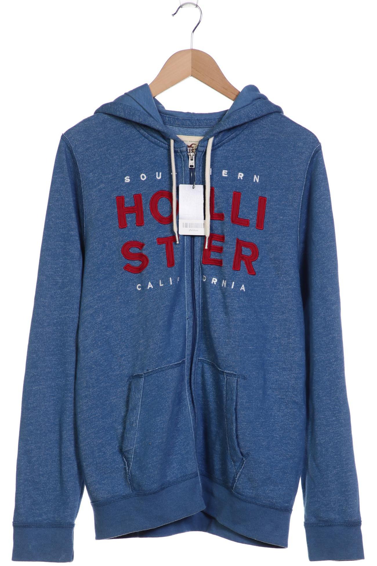 

Hollister Herren Kapuzenpullover, blau, Gr. 52