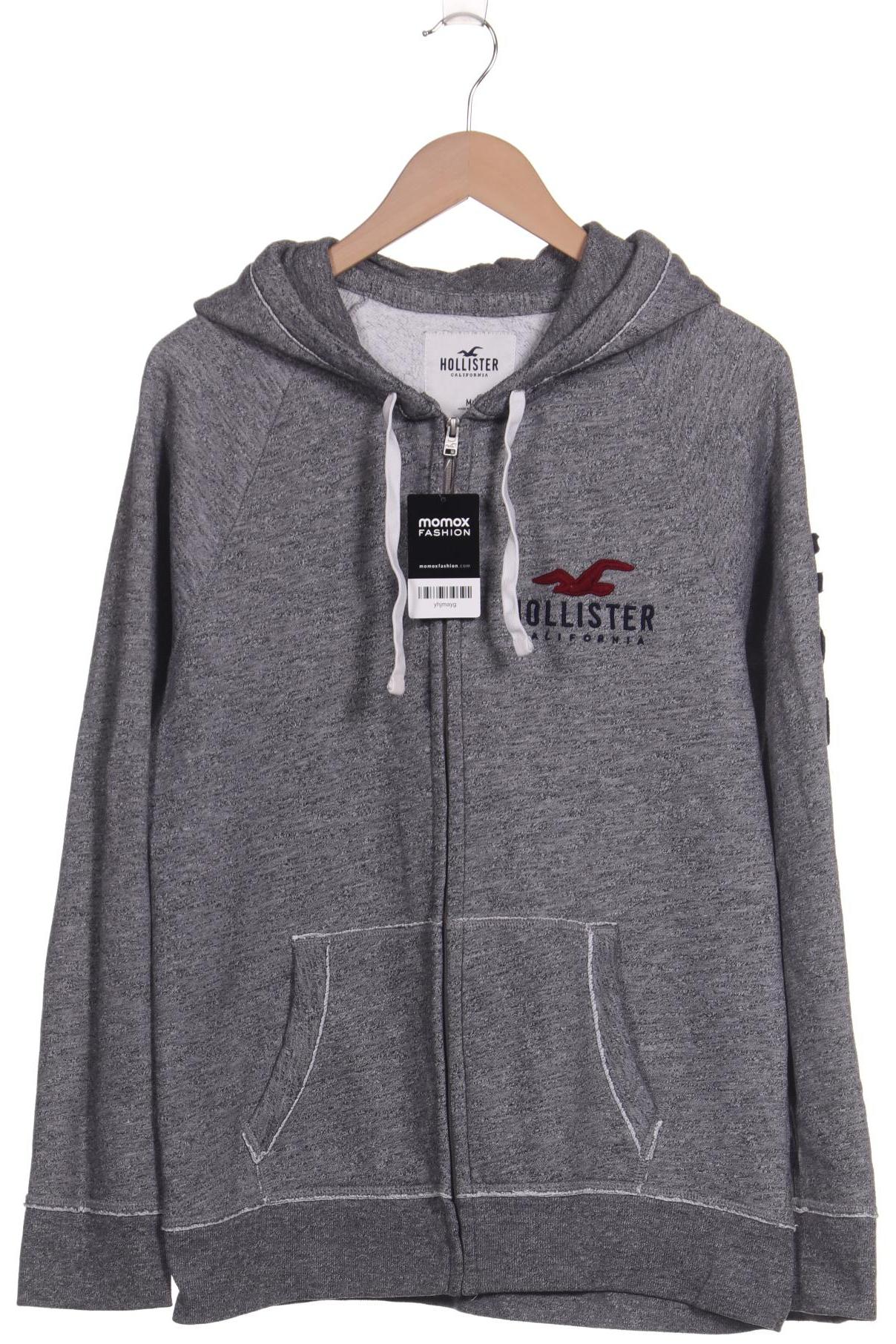 

Hollister Herren Kapuzenpullover, grau, Gr. 48