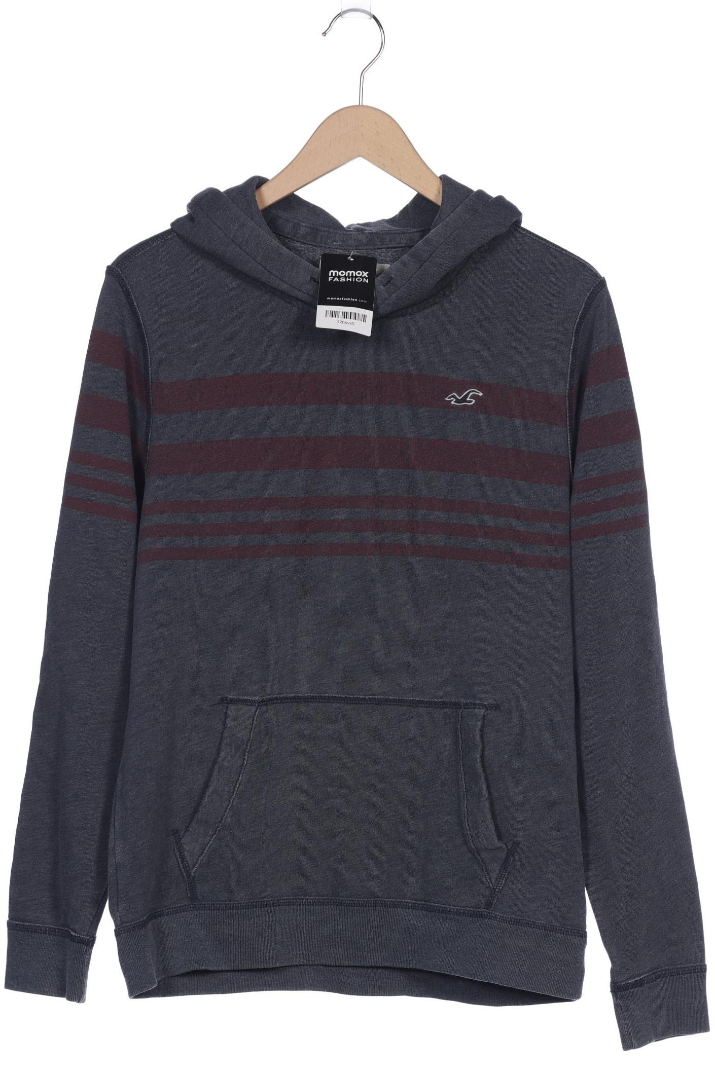 

Hollister Herren Kapuzenpullover, grau, Gr. 48