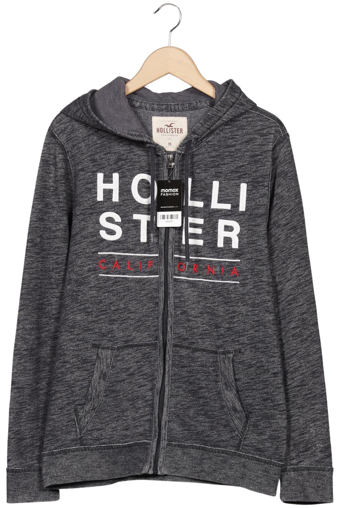 

Hollister Herren Kapuzenpullover, grau, Gr. 48