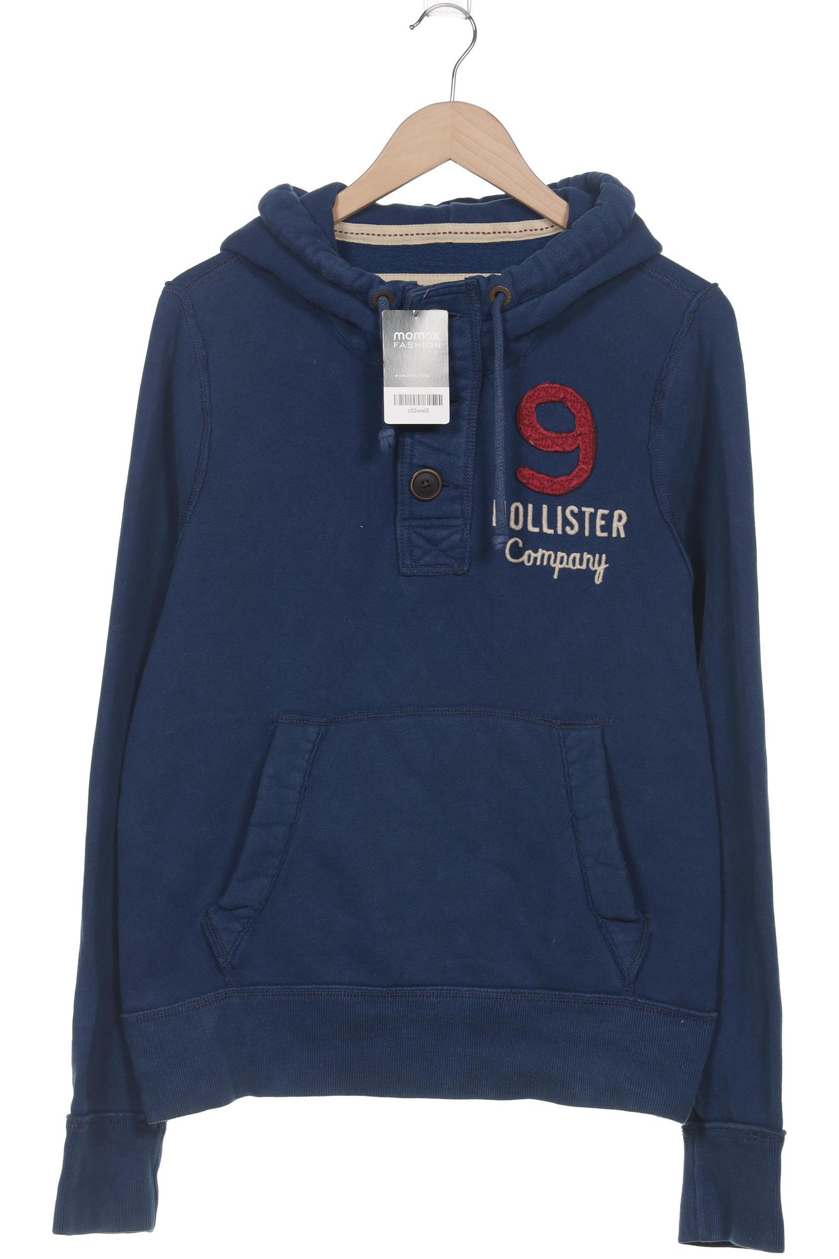 

Hollister Herren Kapuzenpullover, blau, Gr. 48