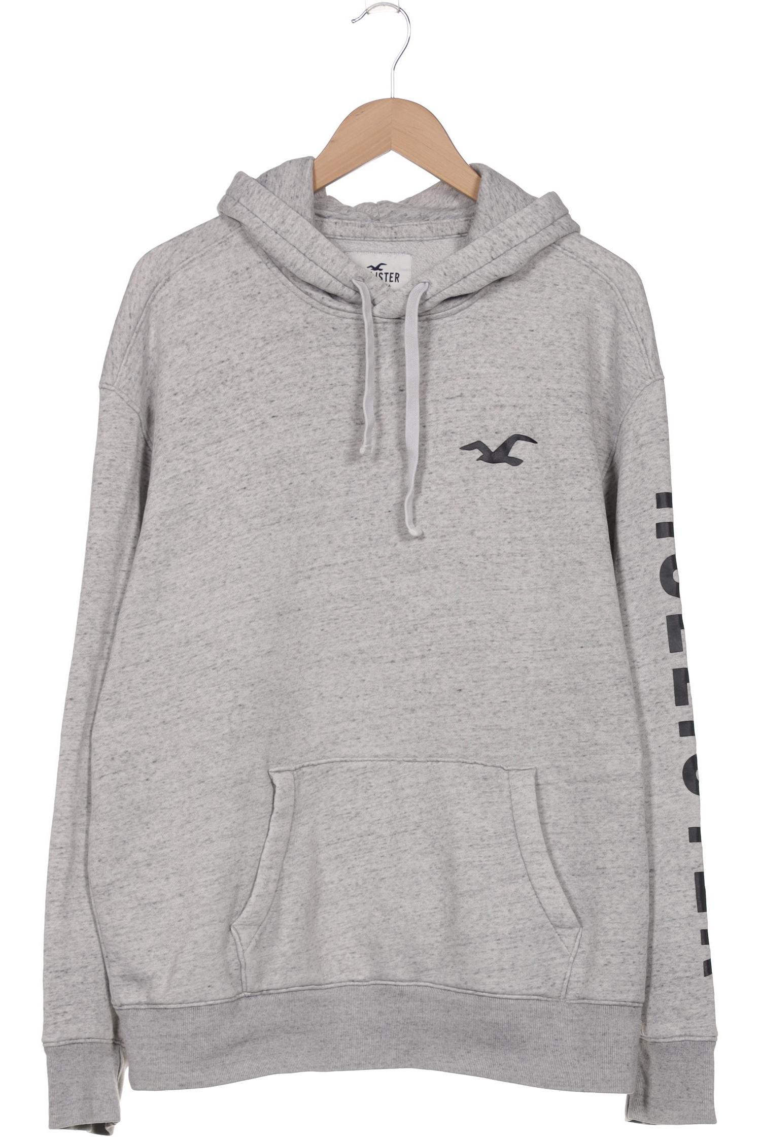 

Hollister Herren Kapuzenpullover, grau, Gr. 56