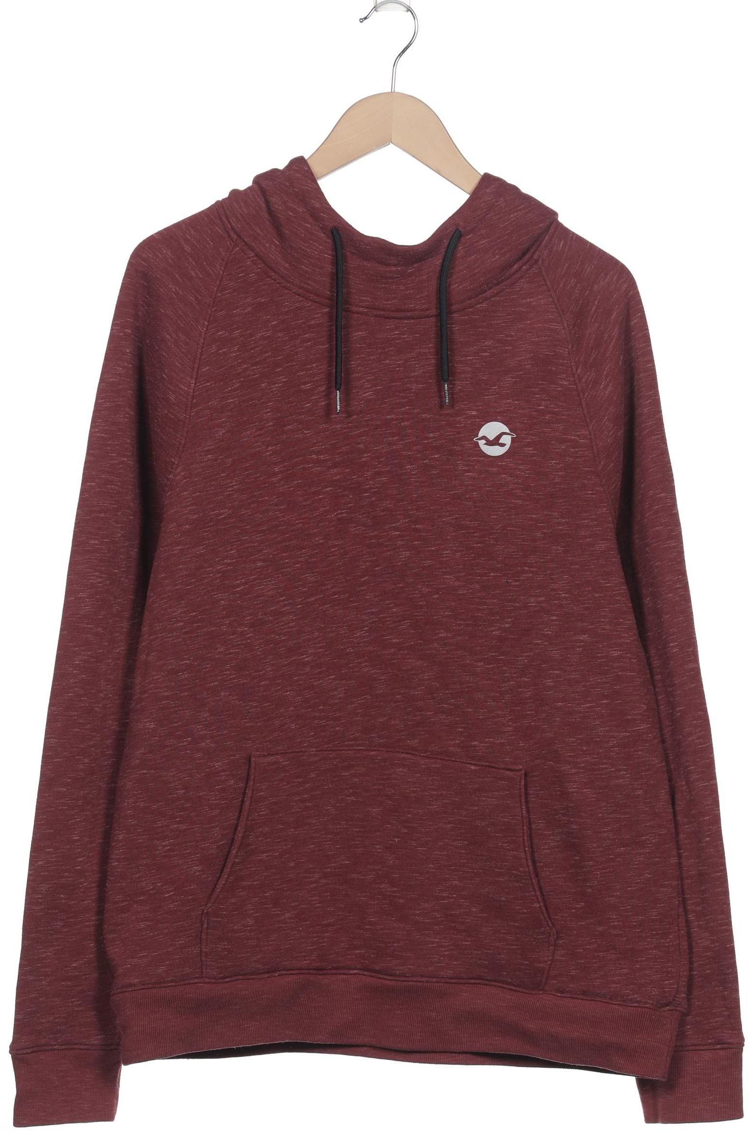 

Hollister Herren Kapuzenpullover, bordeaux, Gr. 54