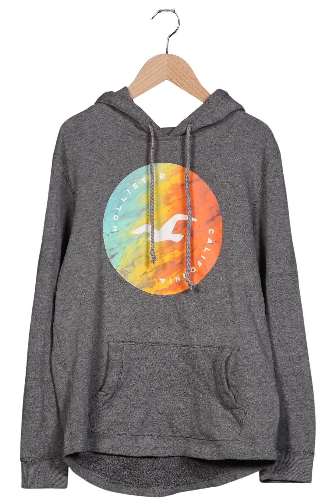 

Hollister Herren Kapuzenpullover, grau, Gr. 46