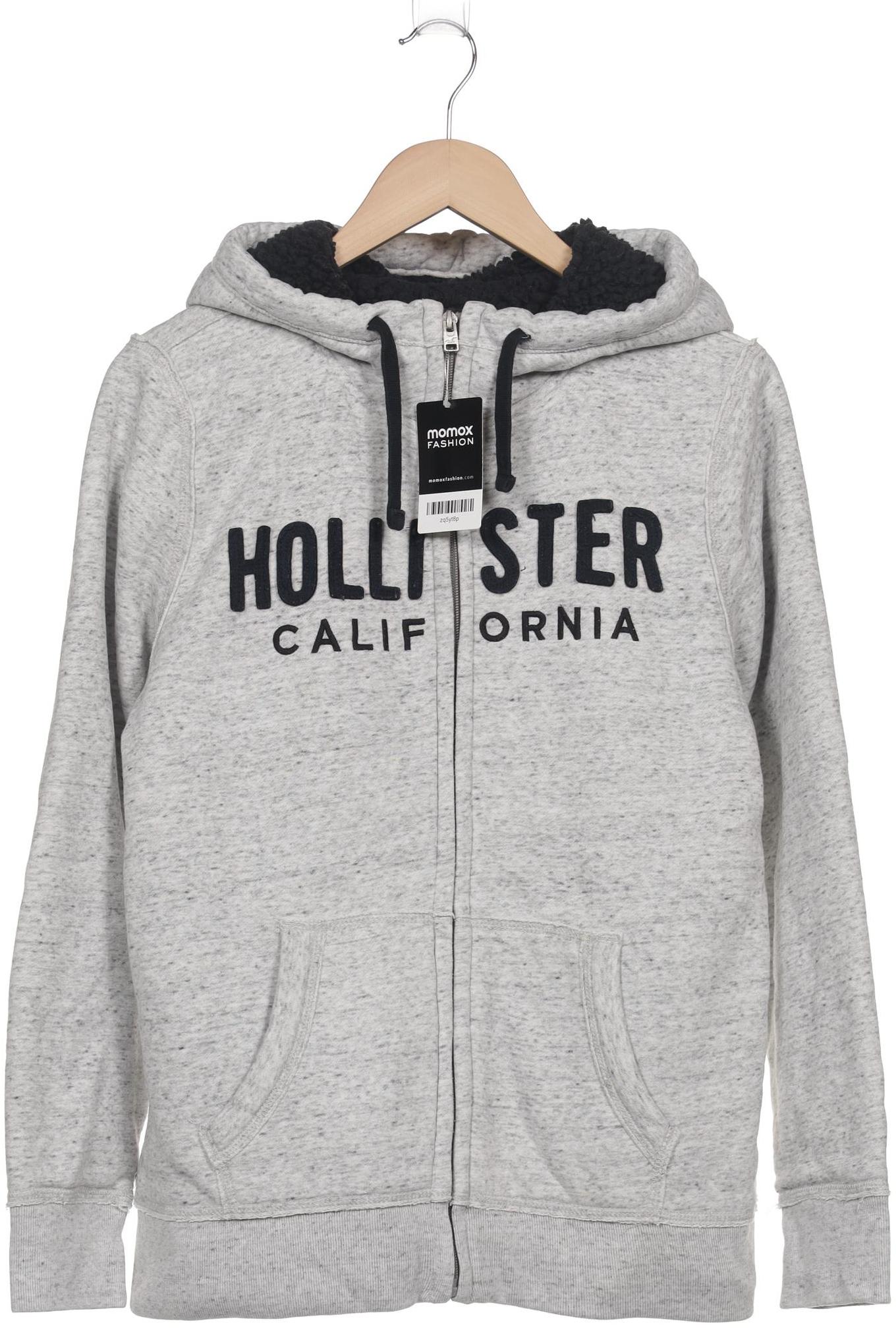 

Hollister Herren Kapuzenpullover, grau, Gr. 46
