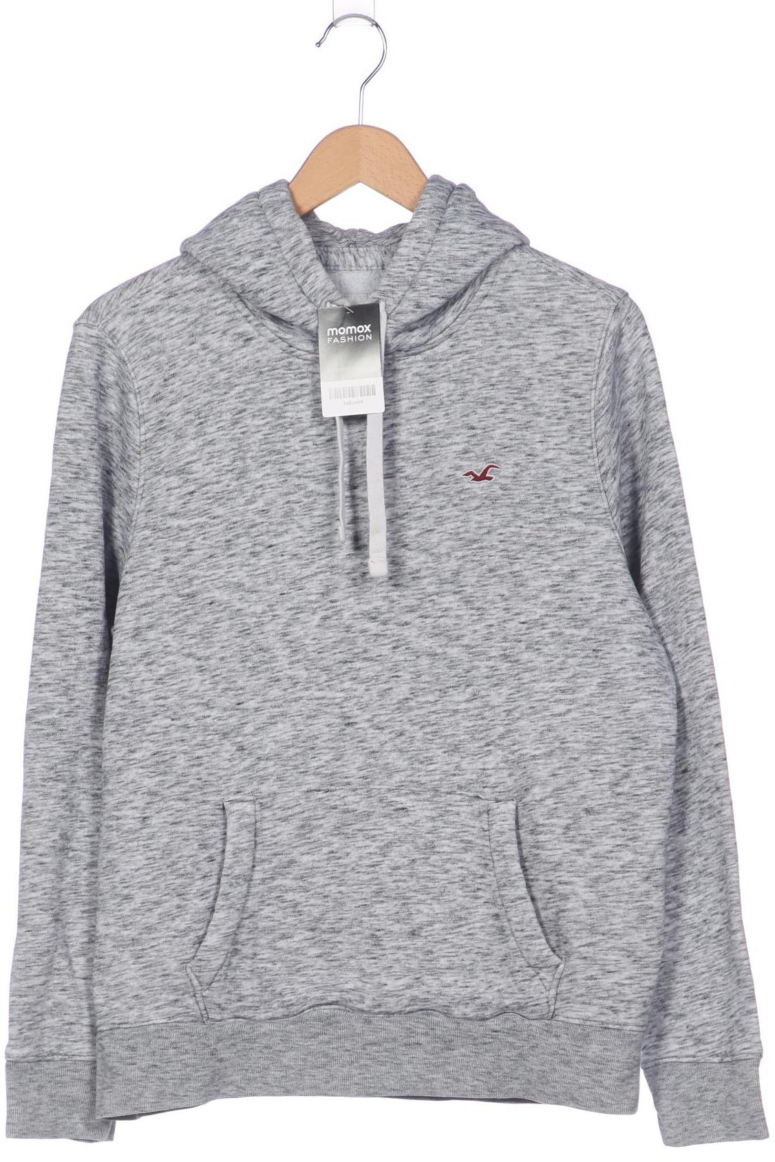 

Hollister Herren Kapuzenpullover, grau, Gr. 52