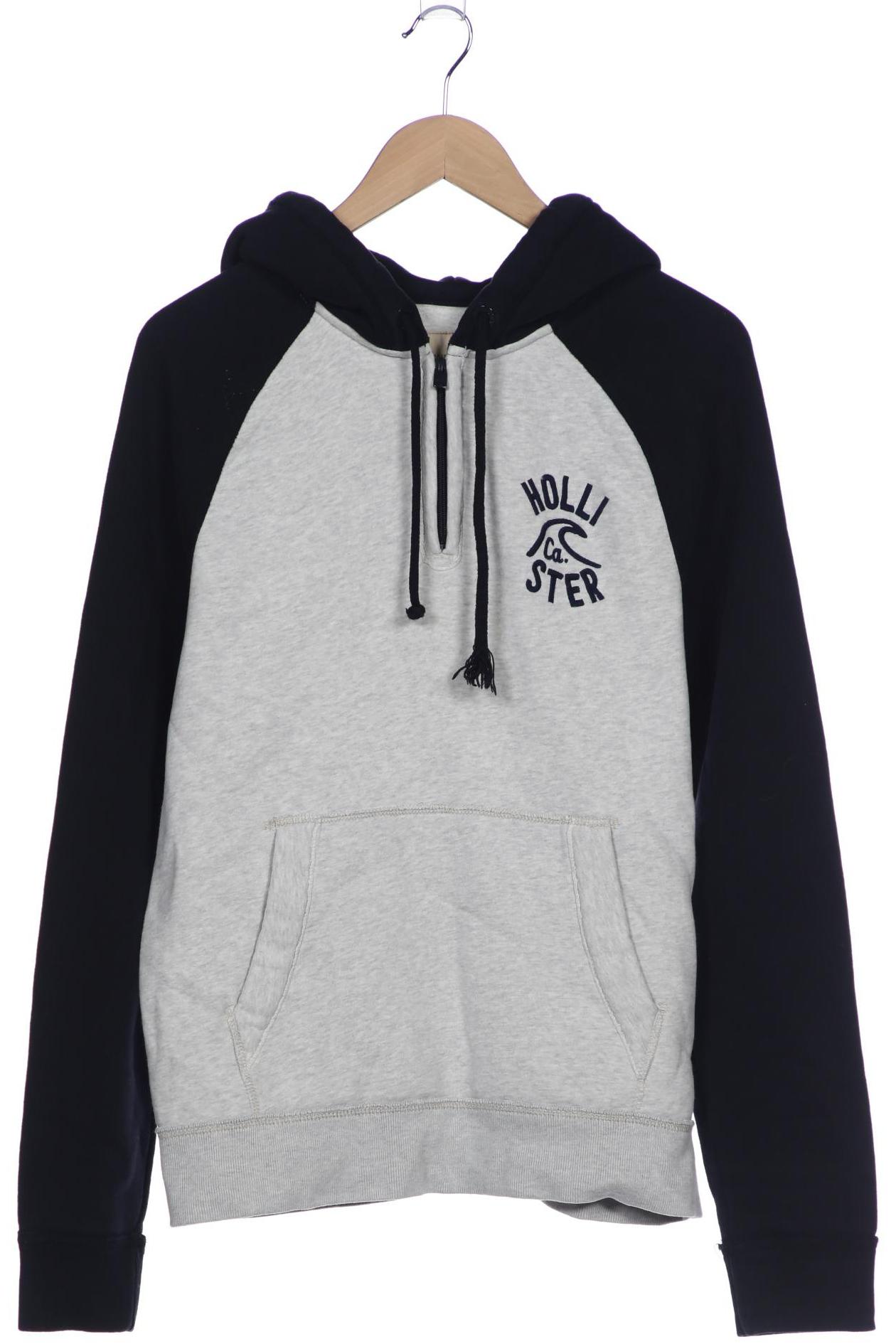 

Hollister Herren Kapuzenpullover, grau, Gr. 52