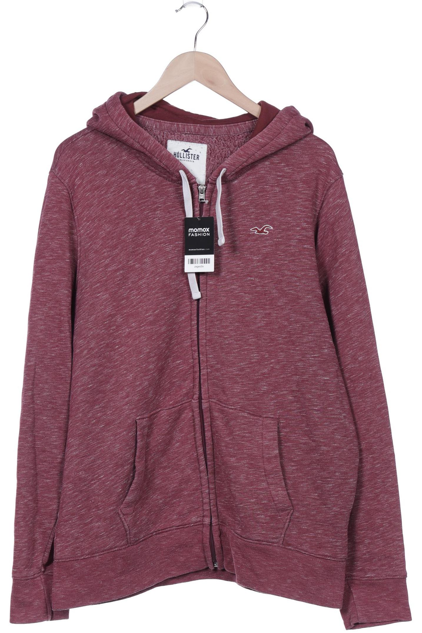 

Hollister Herren Kapuzenpullover, bordeaux, Gr. 54