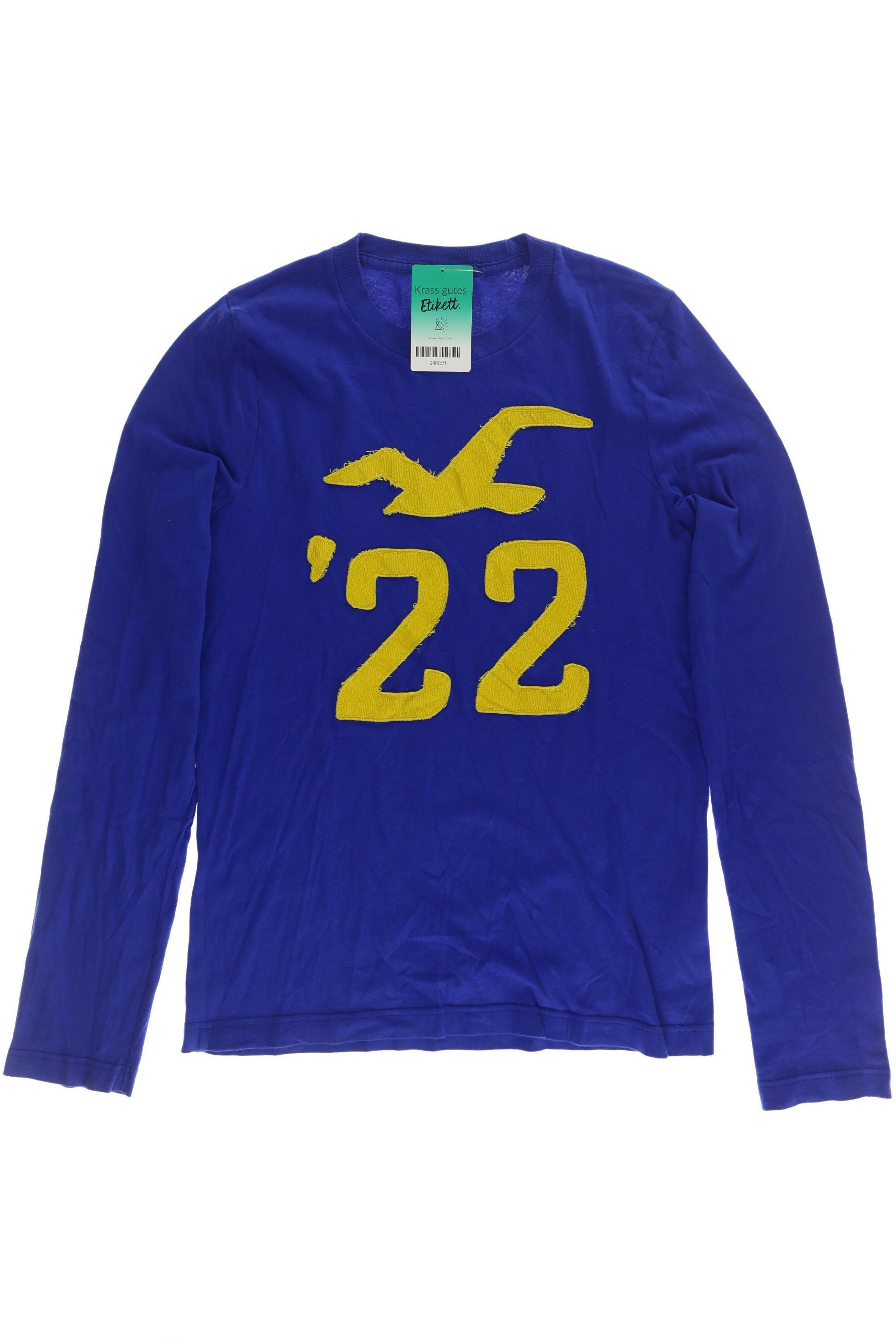 

Hollister Herren Langarmshirt, blau, Gr.