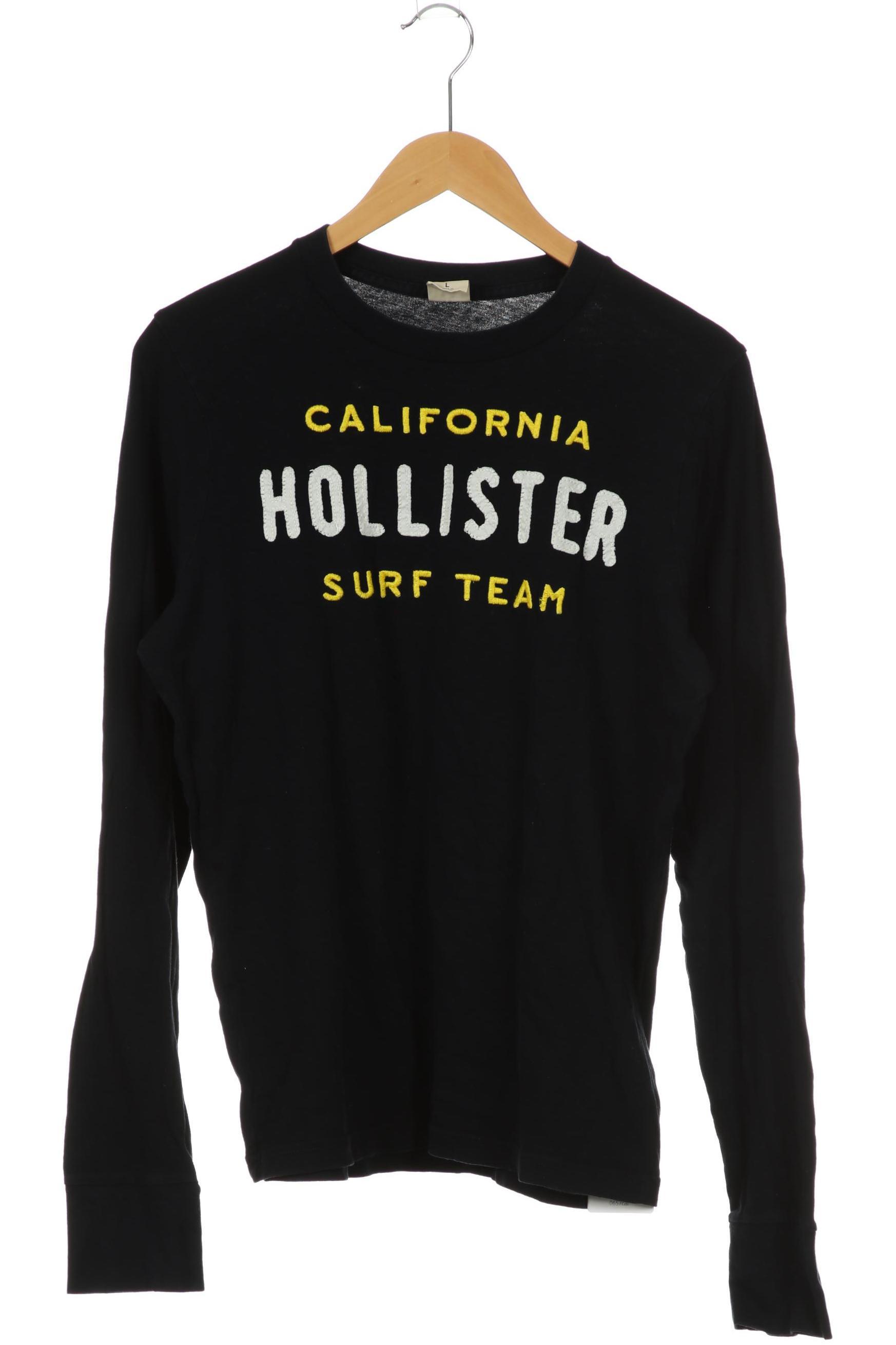 

Hollister Herren Langarmshirt, blau, Gr.