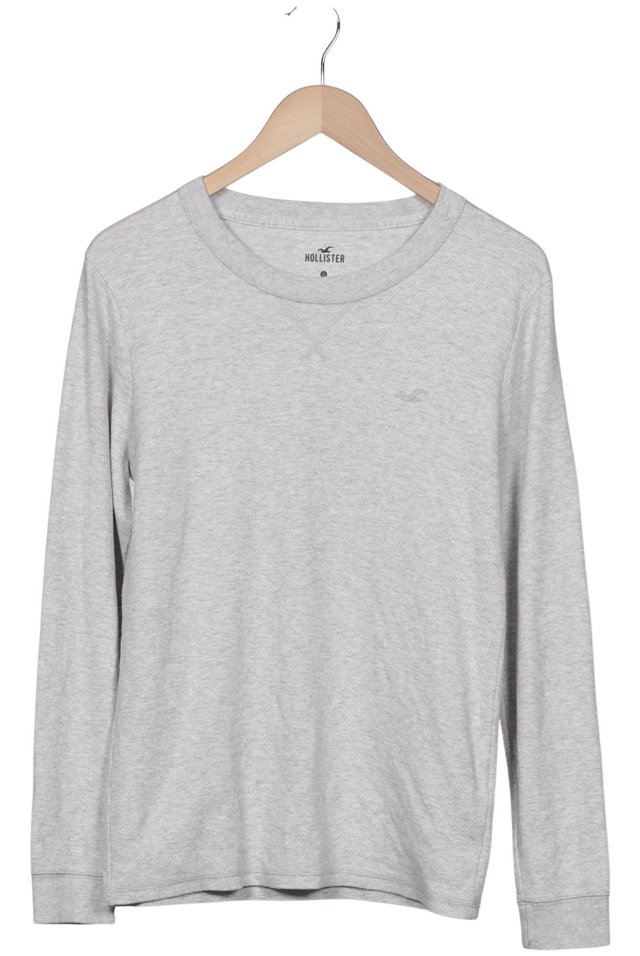 

Hollister Herren Langarmshirt, grau, Gr. 44