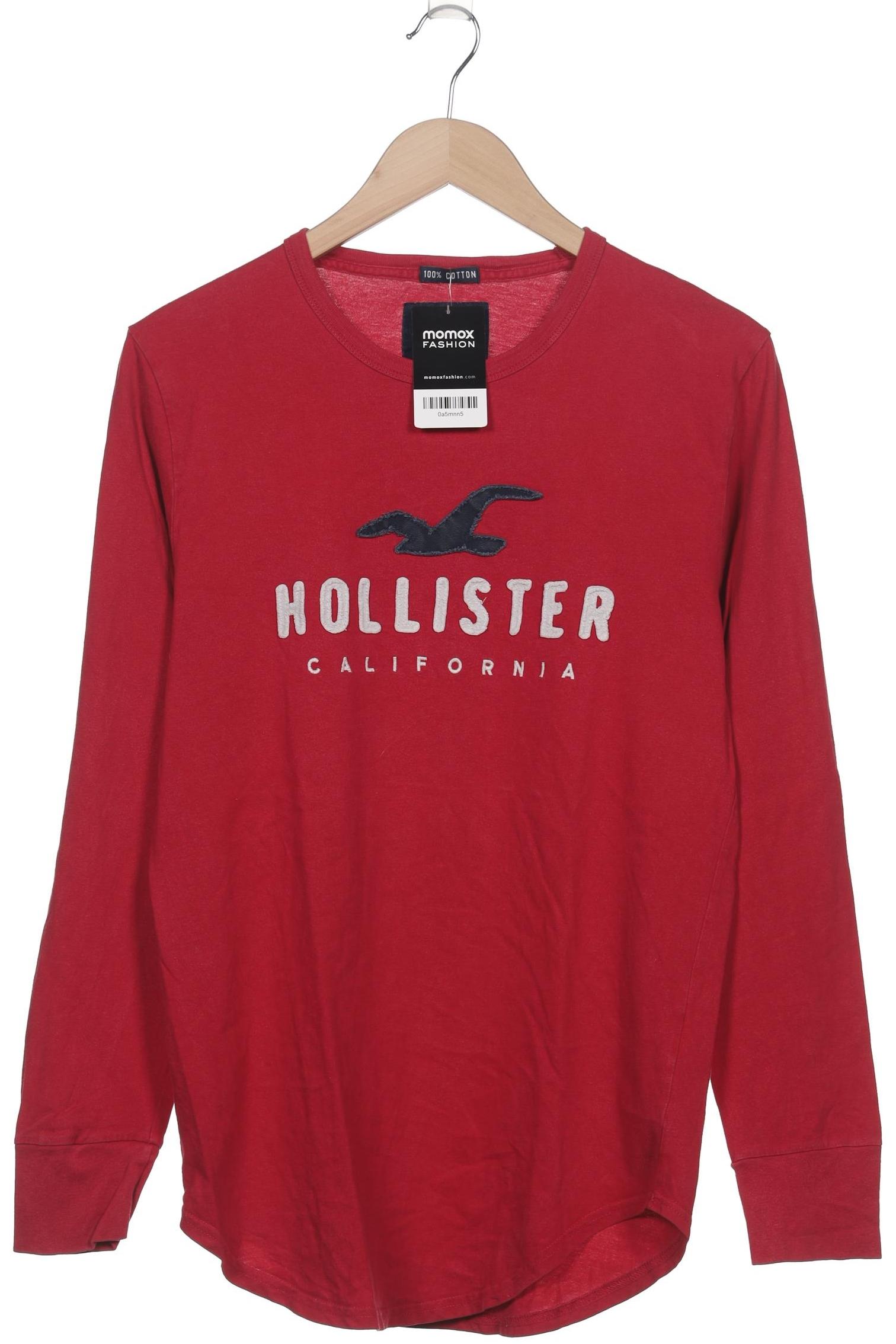 

Hollister Herren Langarmshirt, rot, Gr. 46