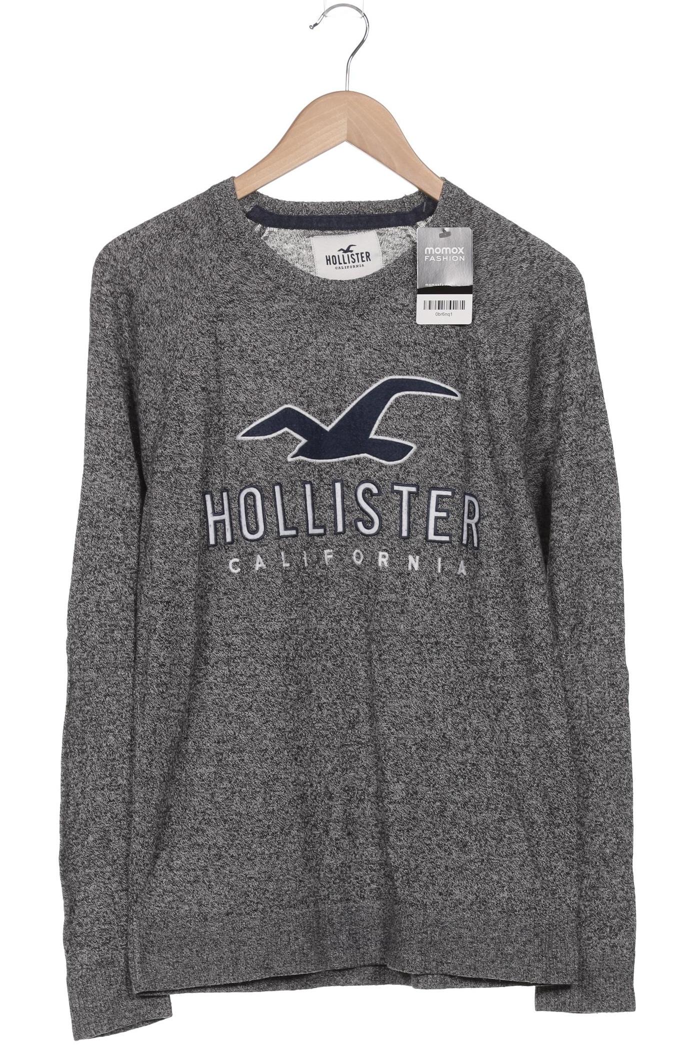 

Hollister Herren Langarmshirt, grau, Gr. 48