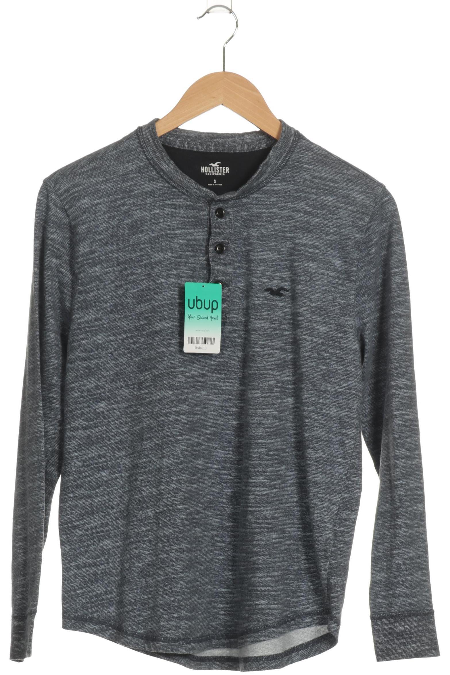 

Hollister Herren Langarmshirt, blau, Gr.