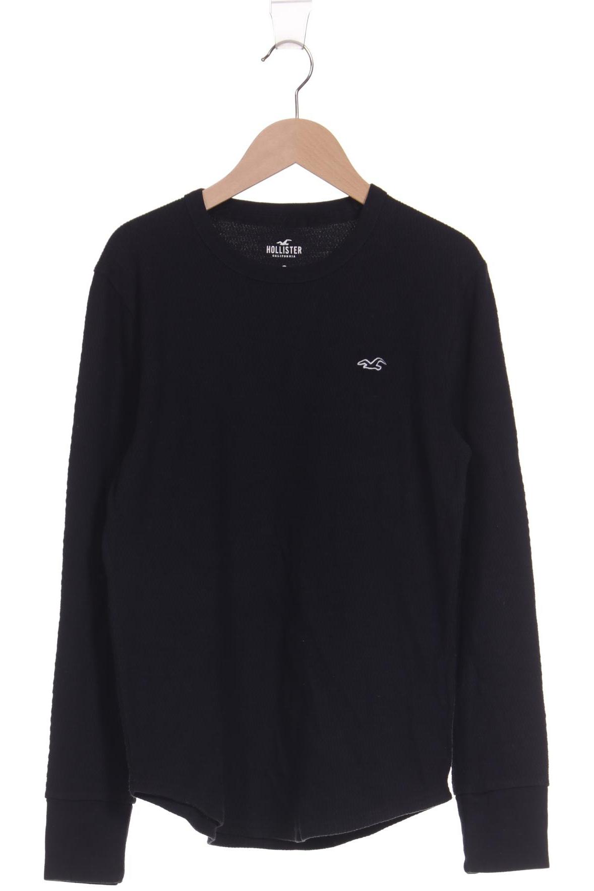 

Hollister Herren Langarmshirt, schwarz, Gr. 44