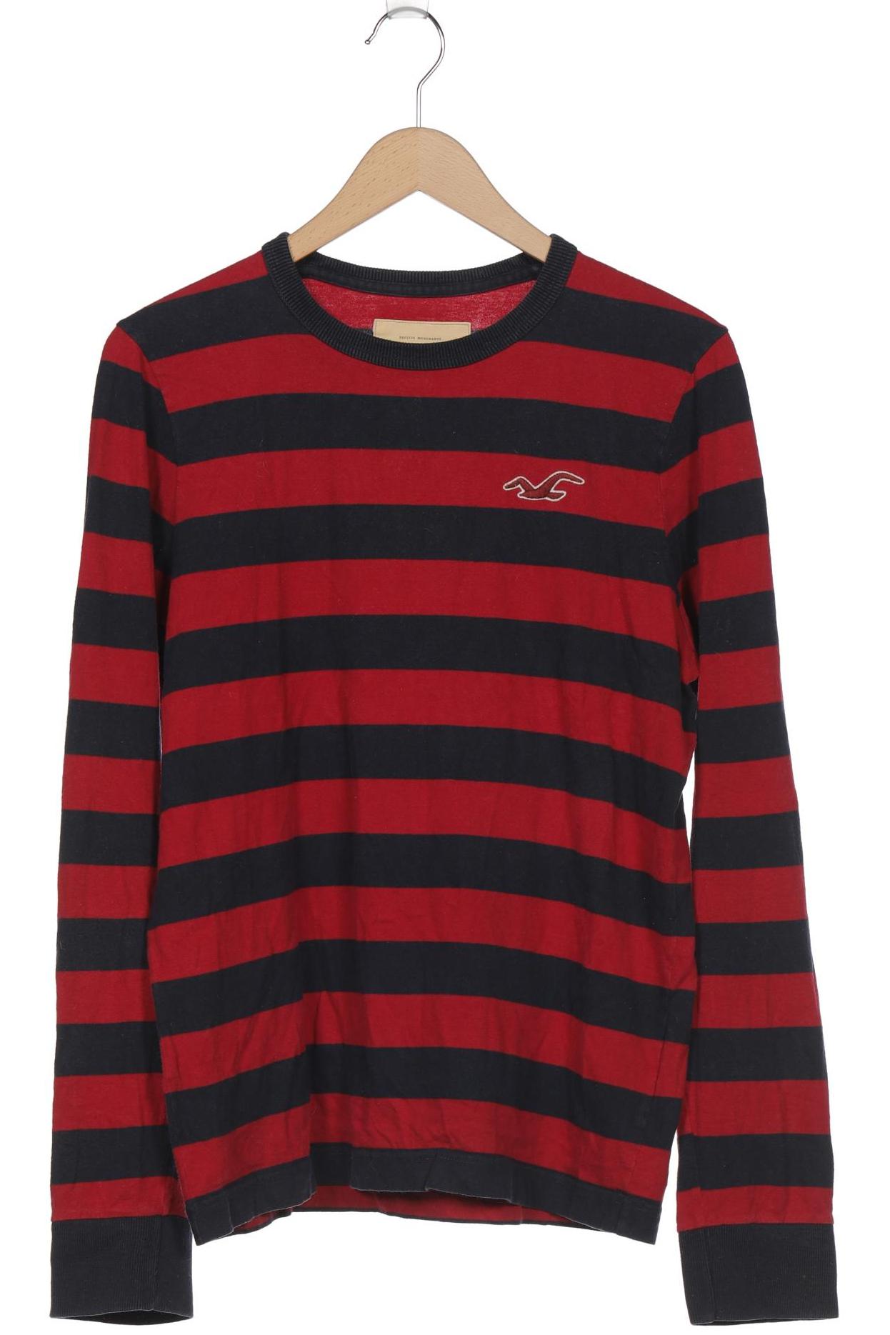 

Hollister Herren Langarmshirt, rot