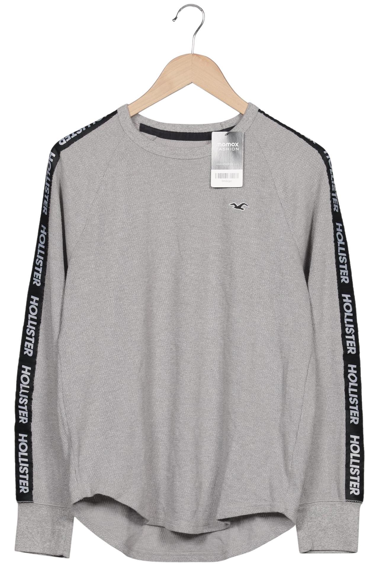 

Hollister Herren Langarmshirt, grau, Gr. 46