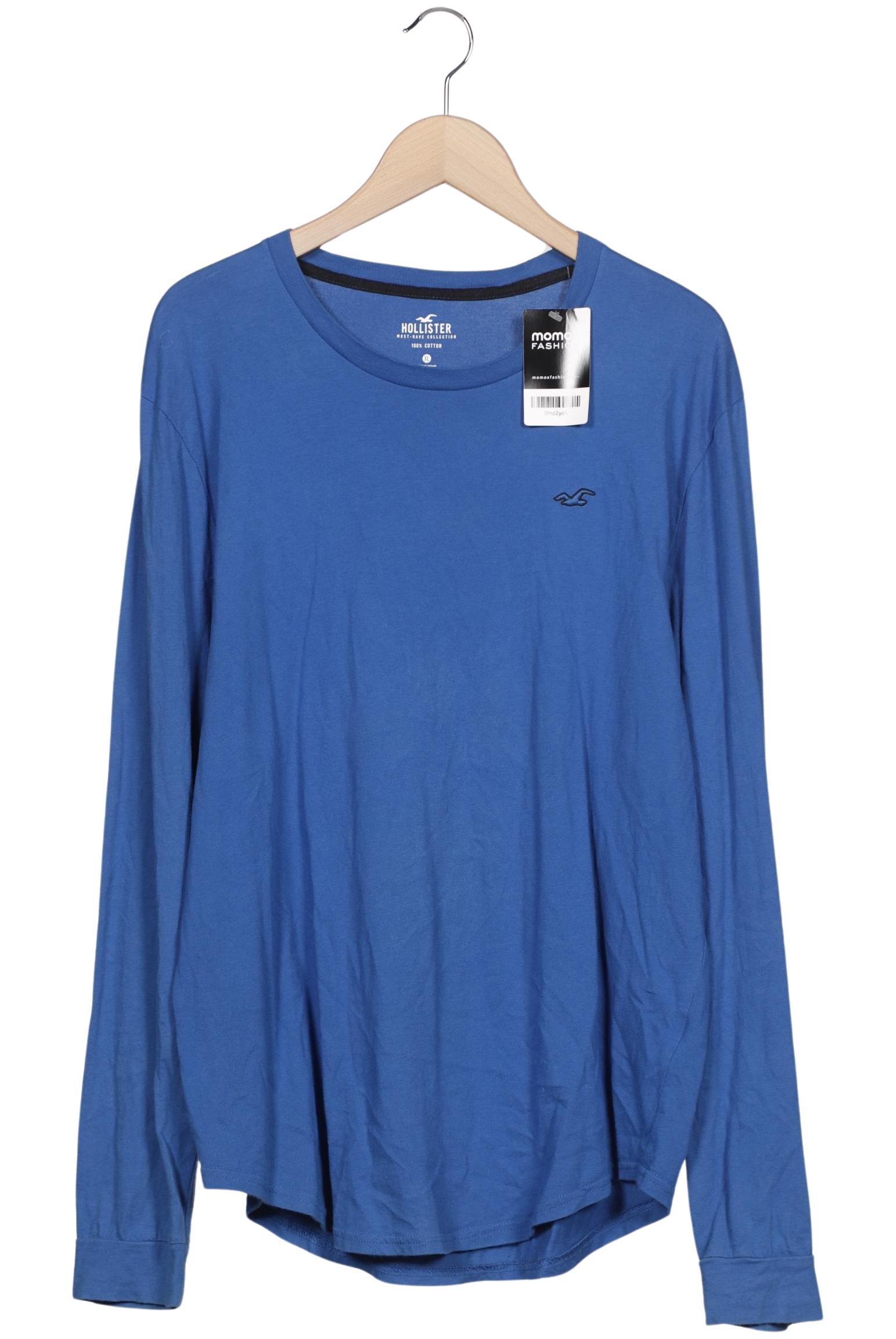 Thumbnail - Hollister Herren Langarmshirt, blau, Gr. 54