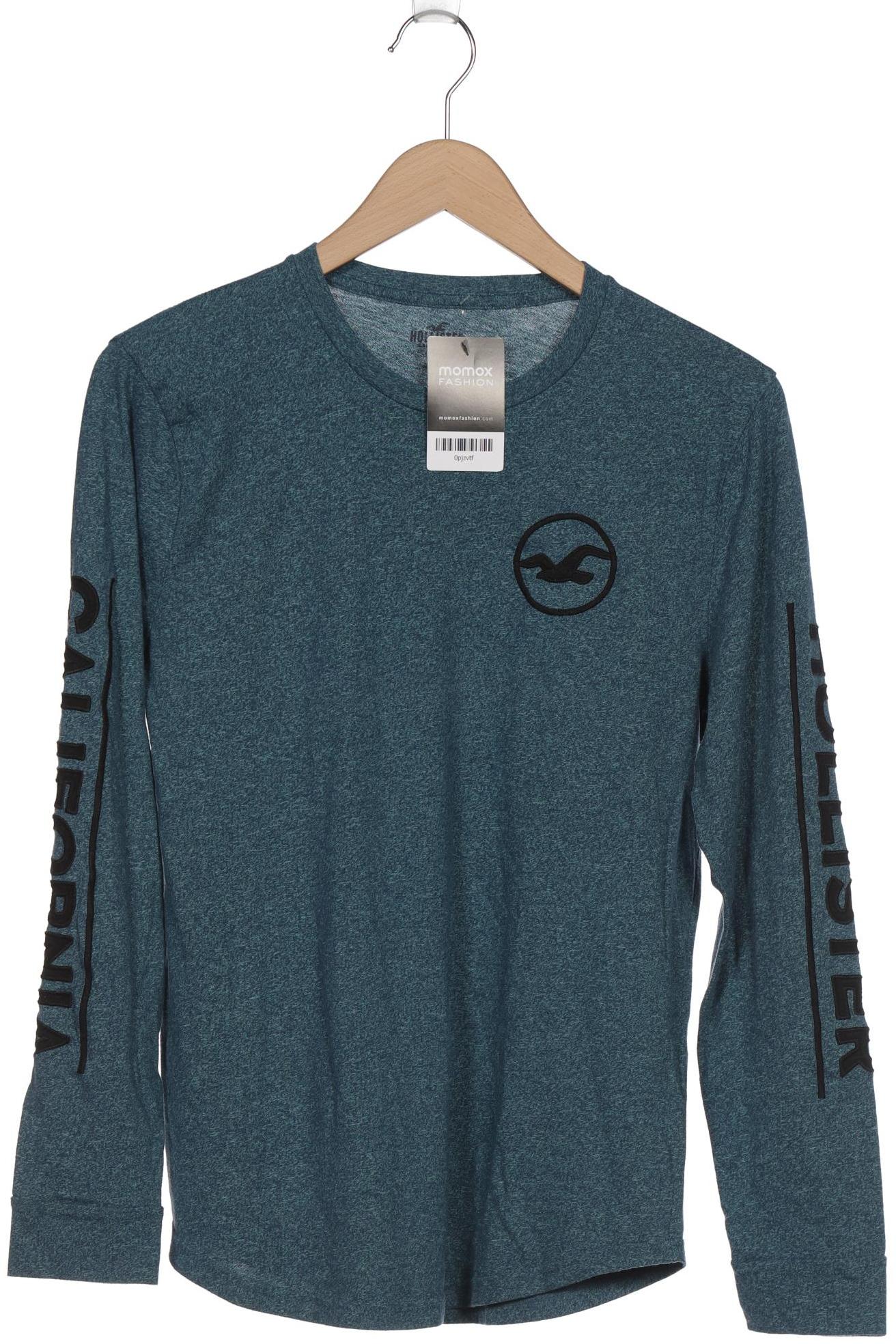 

Hollister Herren Langarmshirt, türkis, Gr. 46